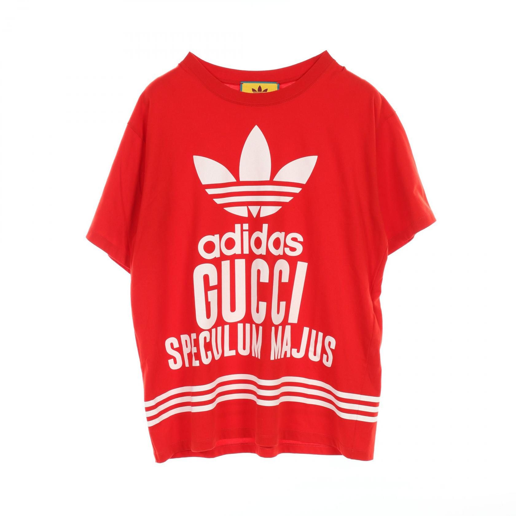 Gucci Gucci Gucci adidas speculum majus Cotton Top Textile T-Shirts DUTY FREE for USA Size ONE SIZE - 1 Thumbnail