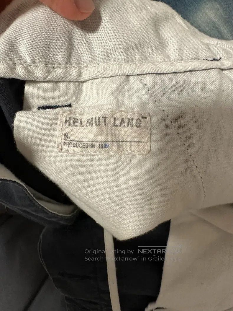 Helmut Lang Helmut Lang Washed single pocket pants, deep navy blue Size US 32 / EU 48 - 3 Thumbnail