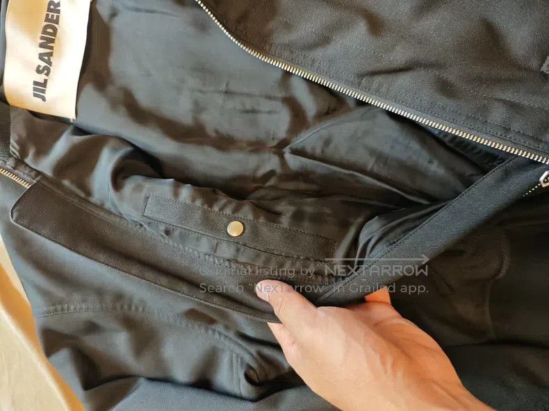 Jil Sander Jil Sander size 48 Black Simple Jacket Size US M / EU 48-50 / 2 - 6 Thumbnail