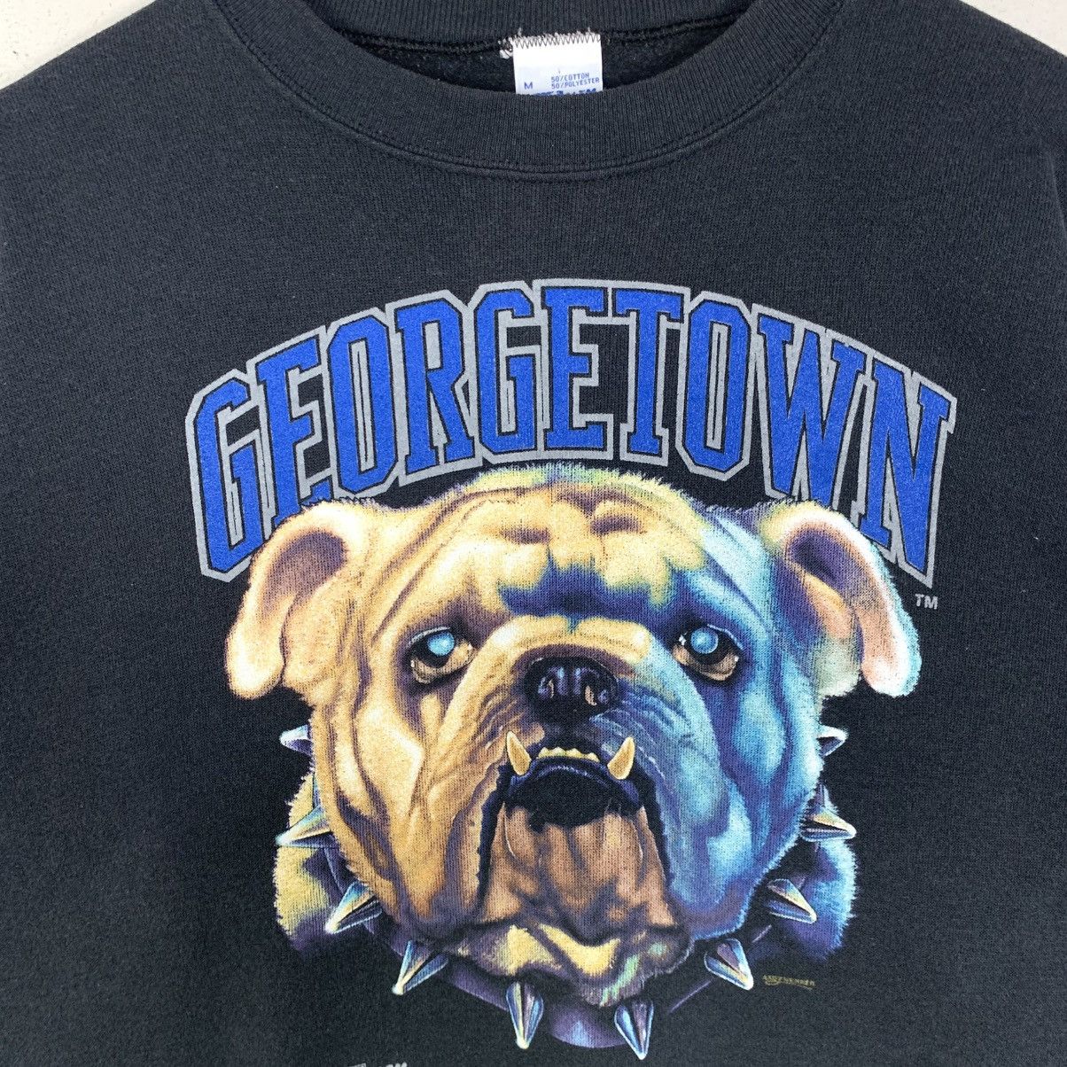 Vintage Vintage Salem Georgetown University Bull Dog Sweatshirt Size US M / EU 48-50 / 2 - 6 Thumbnail