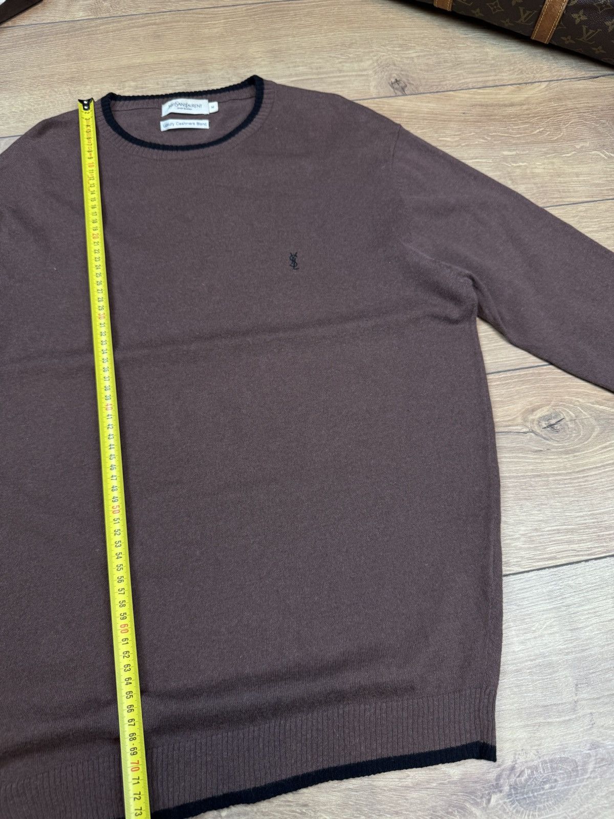 Yves Saint Laurent Vintage sweater Yves Saint Laurent 90s original luxury item Size US XL / EU 56 / 4 - 5 Thumbnail
