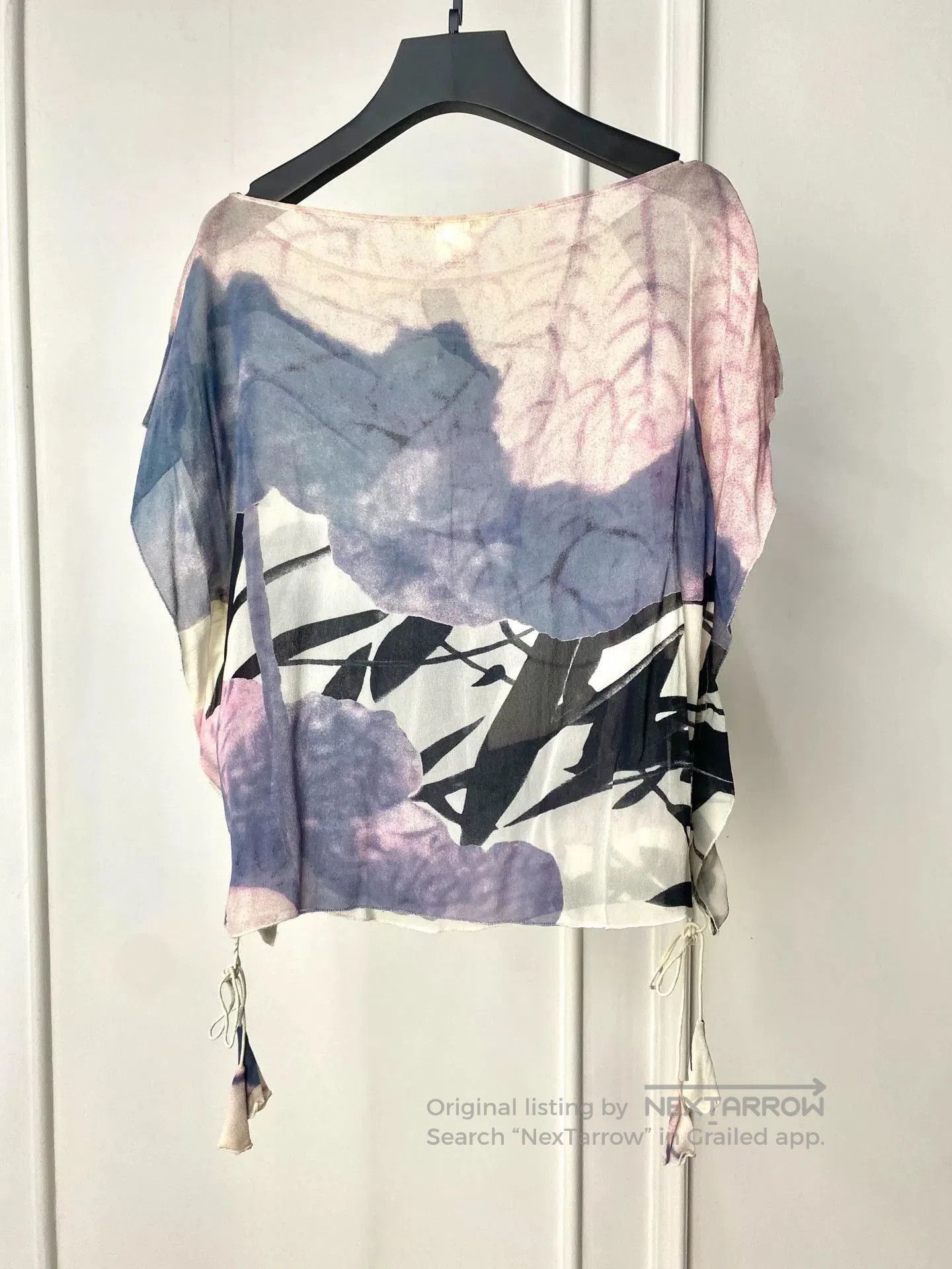 Vivienne Tam Vivienne Tam Floral Silk Top. Size XL / US 12-14 / IT 48-50 - 2 Thumbnail