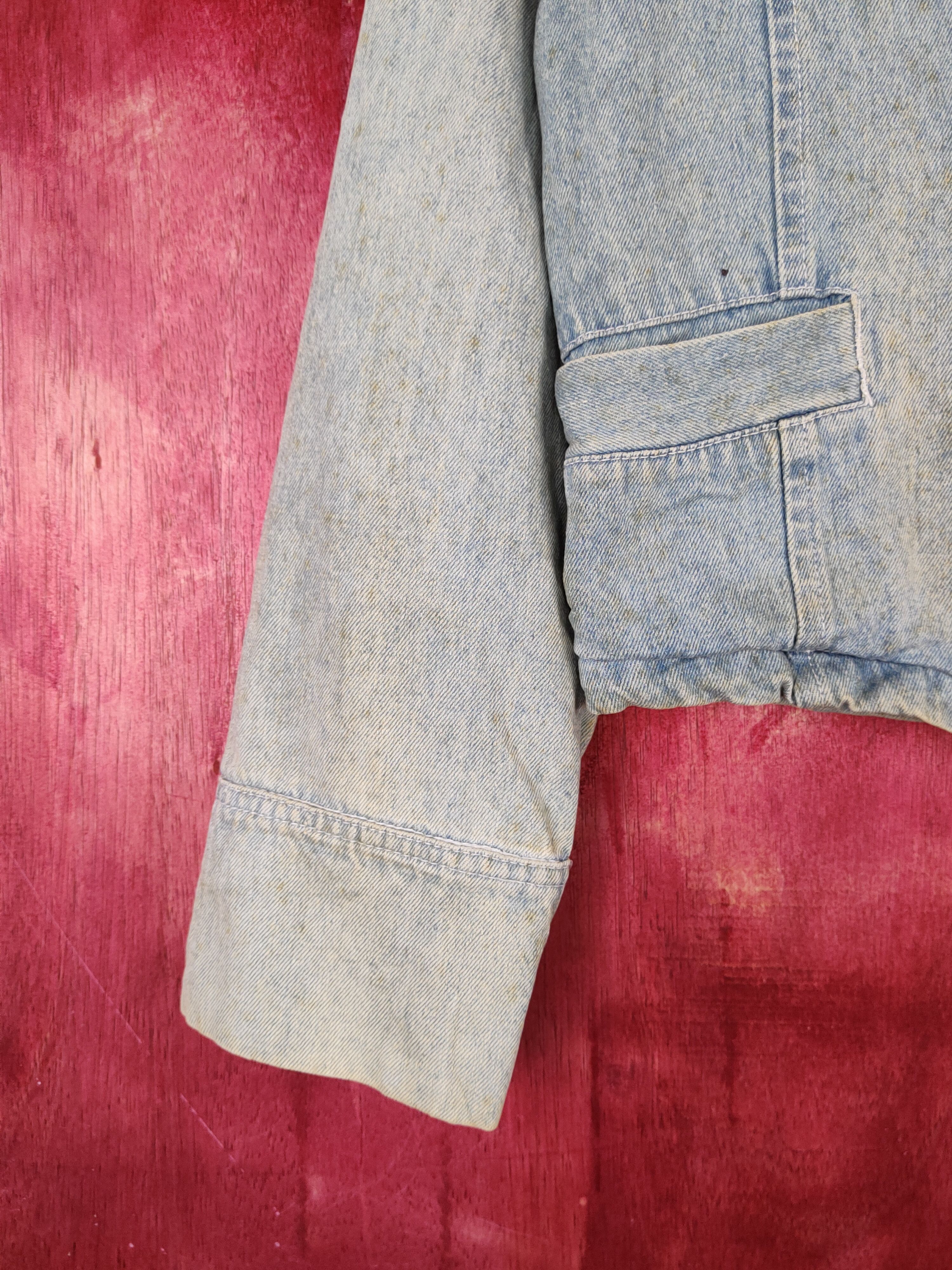 Japanese Brand ModaIn vintage japan Blue Denim Jackets #S1353 Size M / US 6-8 / IT 42-44 - 4 Thumbnail