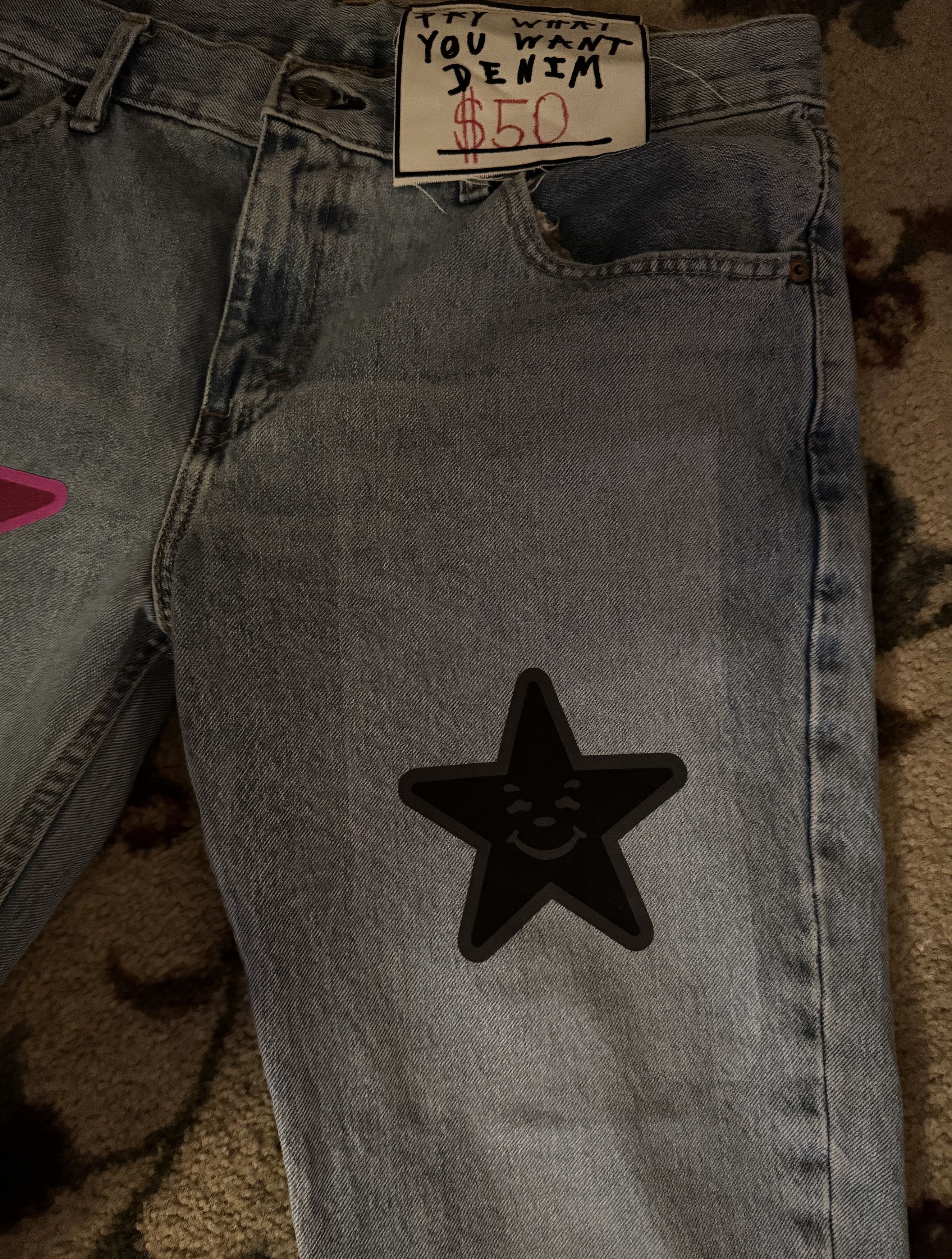 Asspizza ASSPIZZA Pay What You Want Denim ($50) Size US 34 / EU 50 - 6 Thumbnail