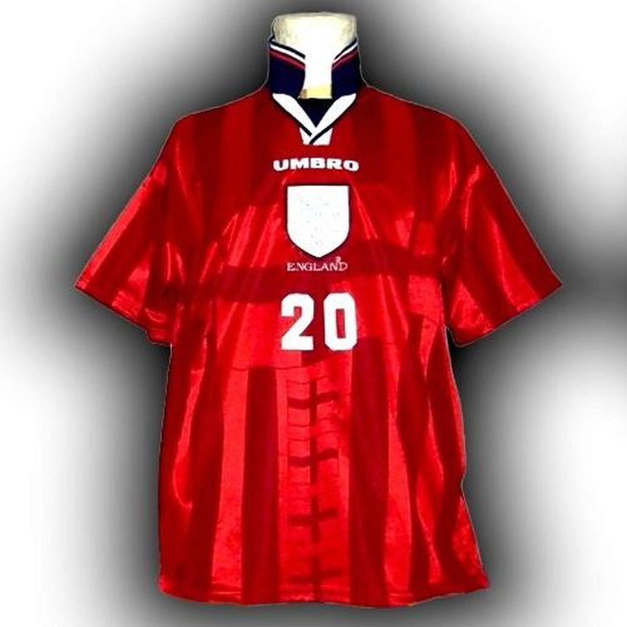 Umbro England 1998 1999 Away Shirt Jersey Size US L / EU 52-54 / 3 - 2 Thumbnail