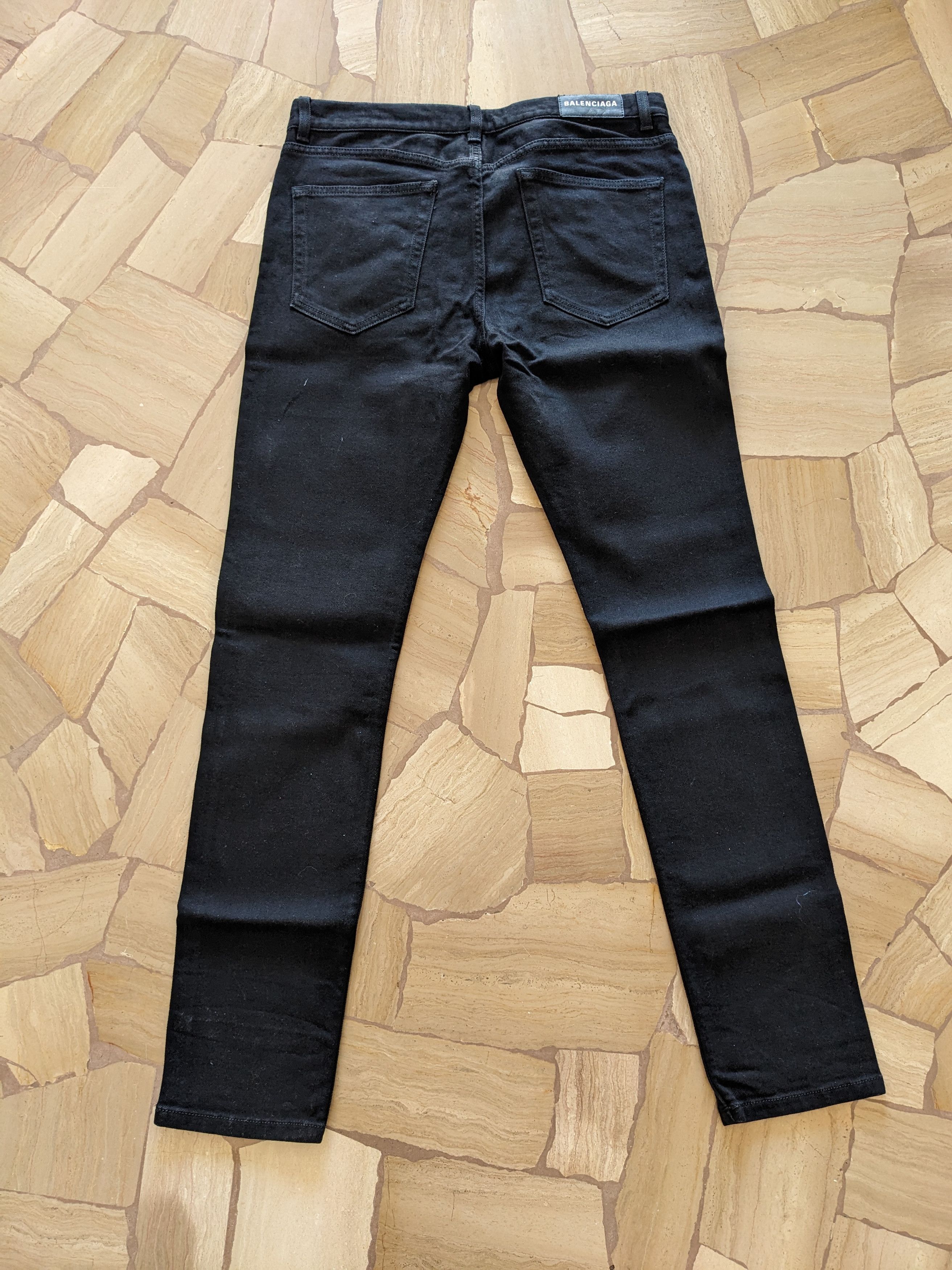 Balenciaga Black Skinny Denim Size 30" / US 8 / IT 44 - 8 Thumbnail