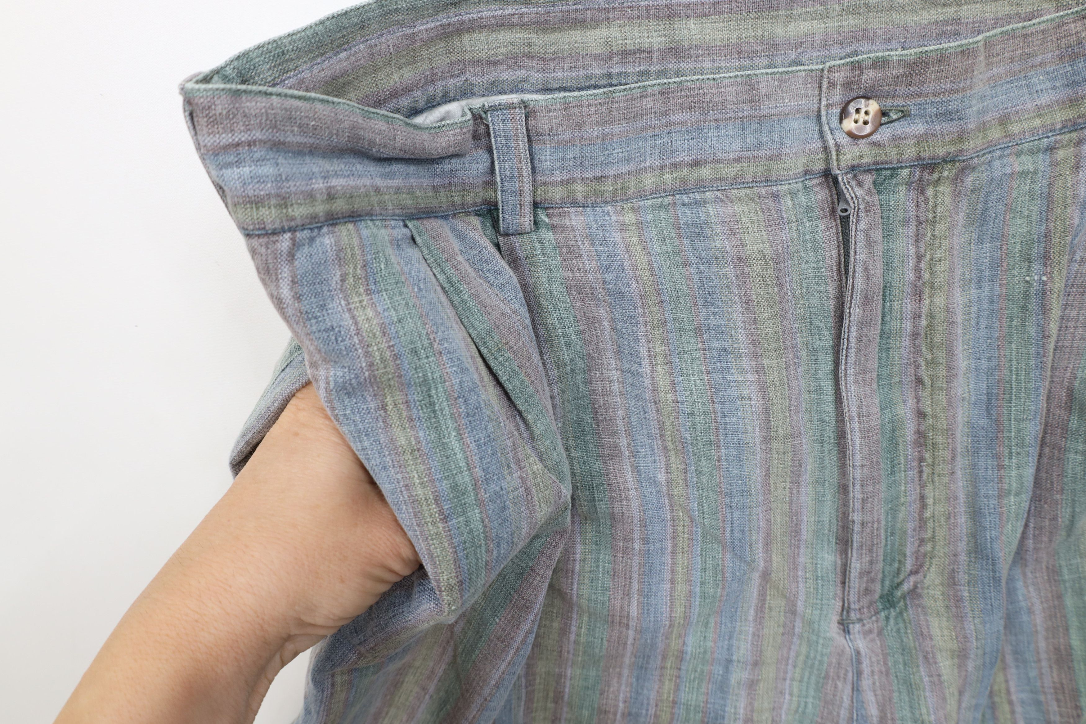 Woolrich Woolen Mills Vintage 90s Woolrich Rainbow Above Knee Chino Shorts Cotton Size US 36 / EU 52 - 6 Thumbnail