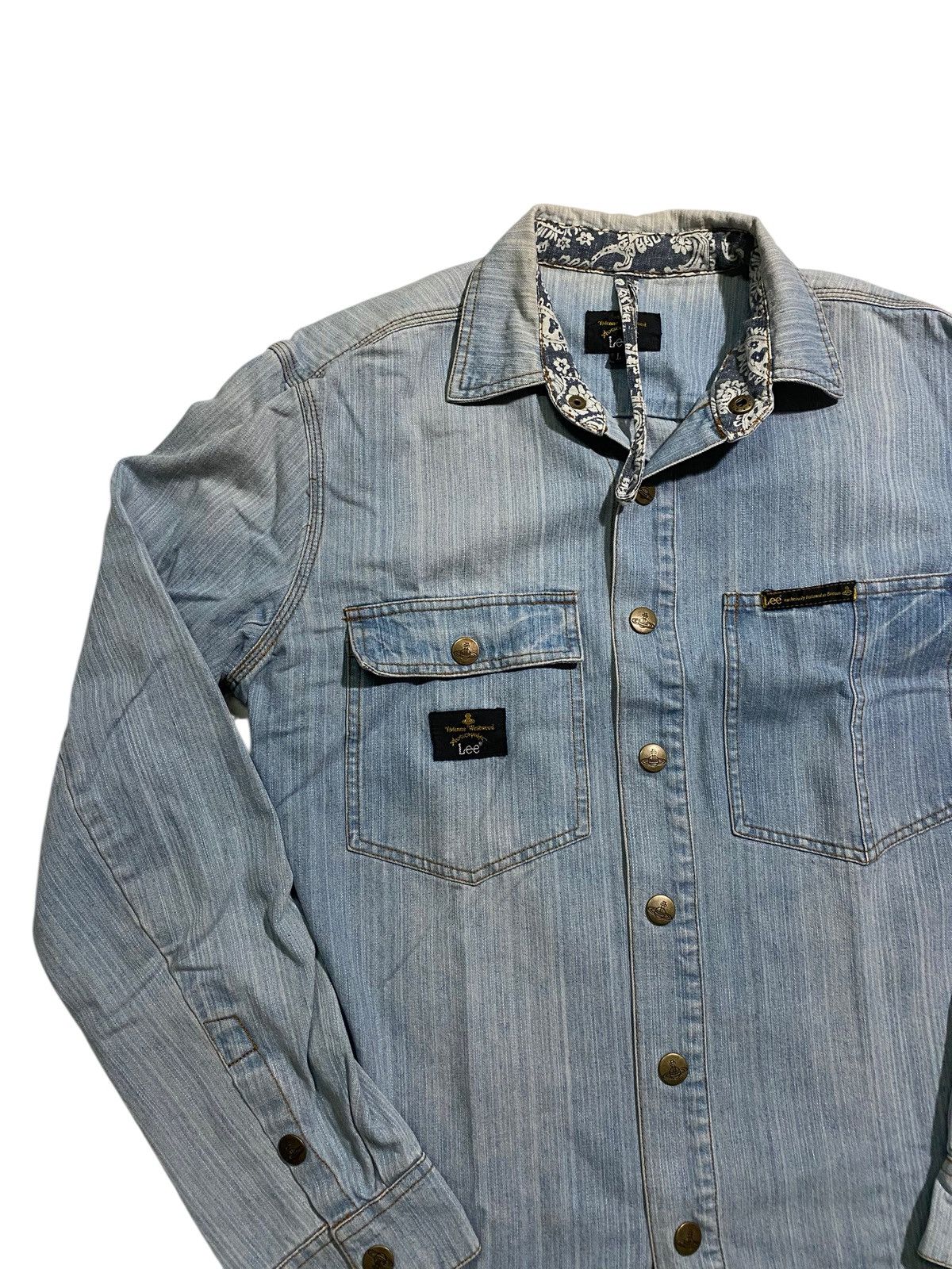 Lee × Vivienne Westwood Vivienne Westwood X Lee Western Denim Jacket Size US M / EU 48-50 / 2 - 3 Thumbnail