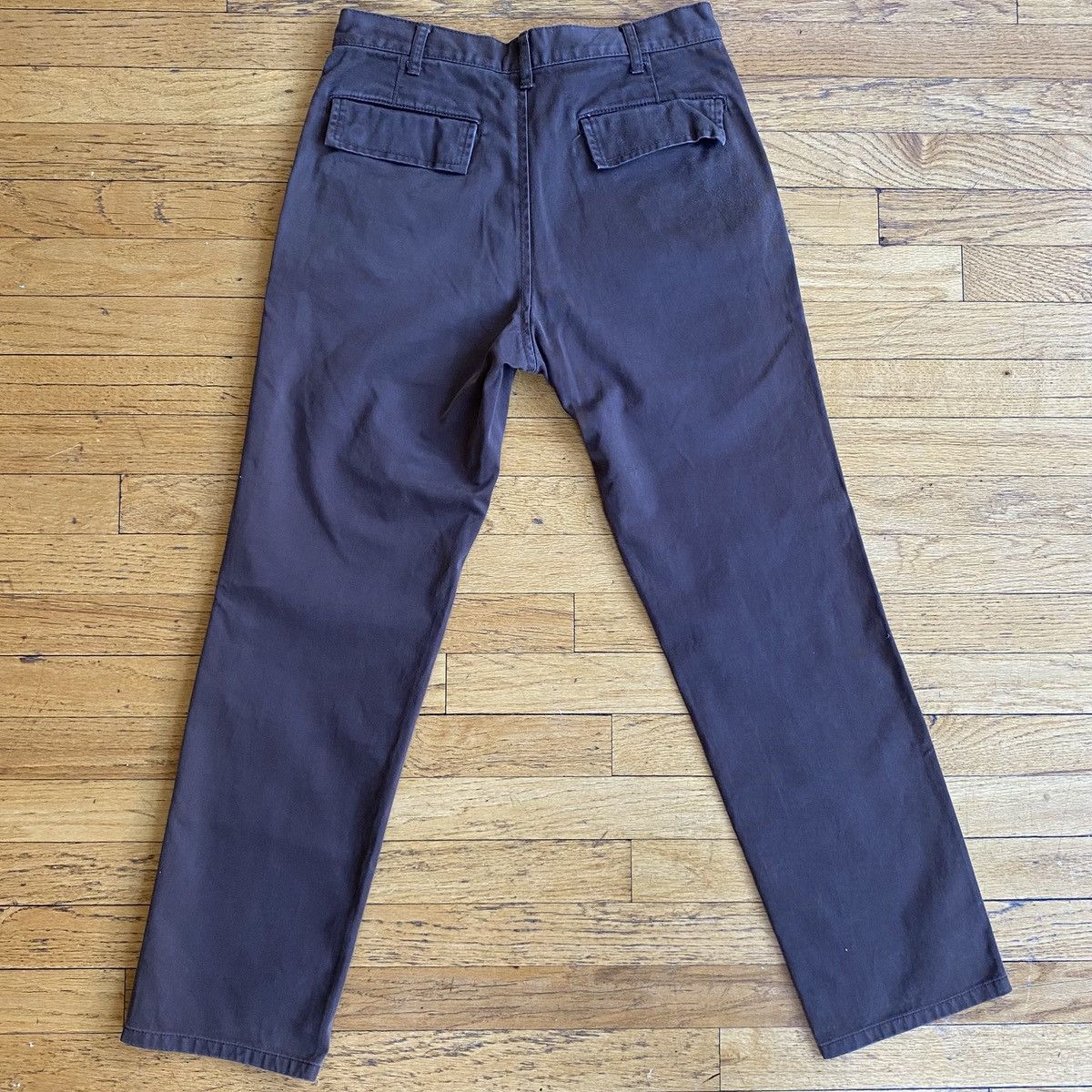 Comme des Garcons Homme Comme Des Garcons Brown Chino Pants Size US 30 / EU 46 - 2 Thumbnail