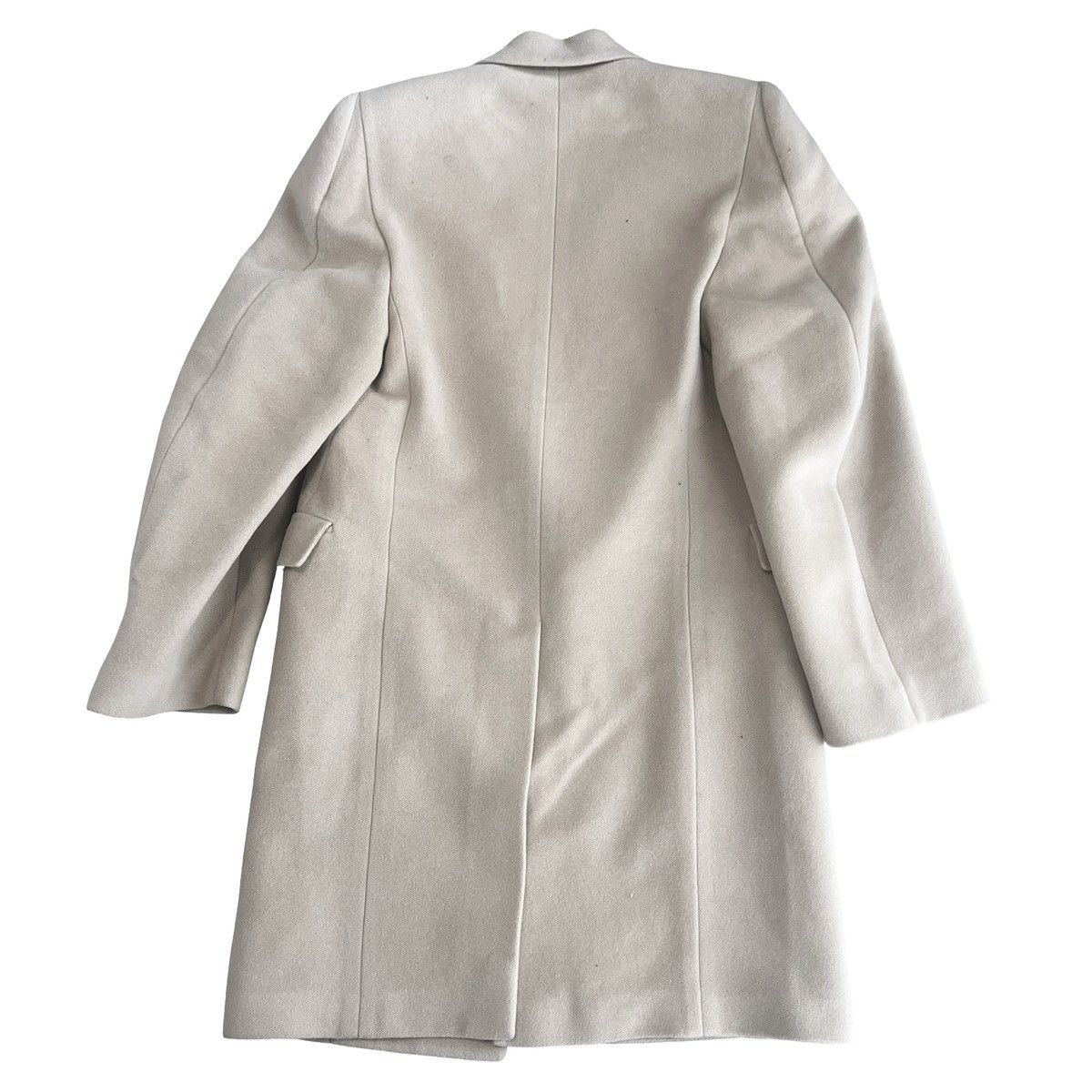 Balenciaga Balenciaga 2020AW Structured Steroid Melton Wool Long Coat Size US S / EU 44-46 / 1 - 13 Thumbnail