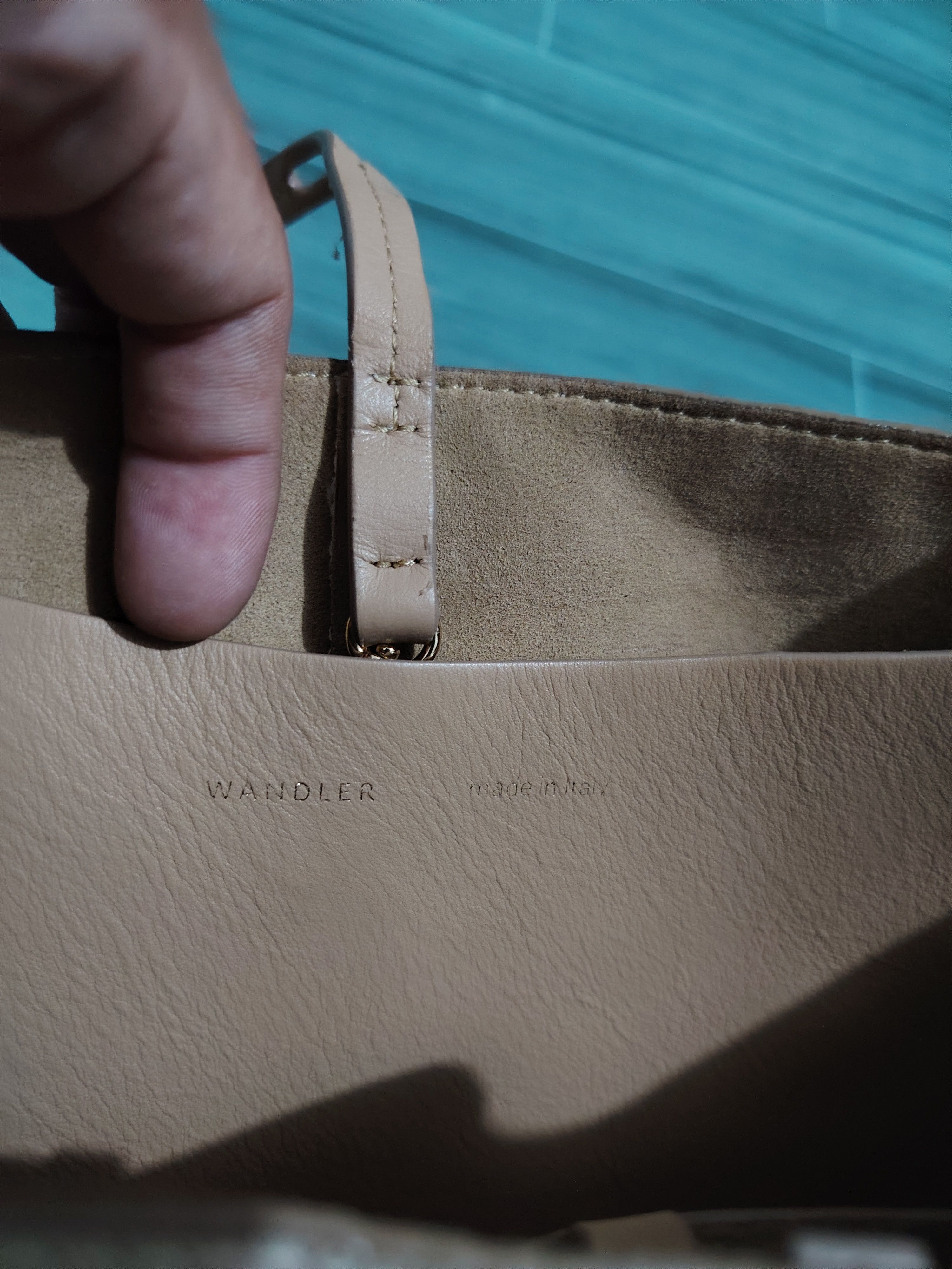 Wandler WANDLER - Large Canvas/Leather 'Ava' Tote Bag Size ONE SIZE - 8 Thumbnail