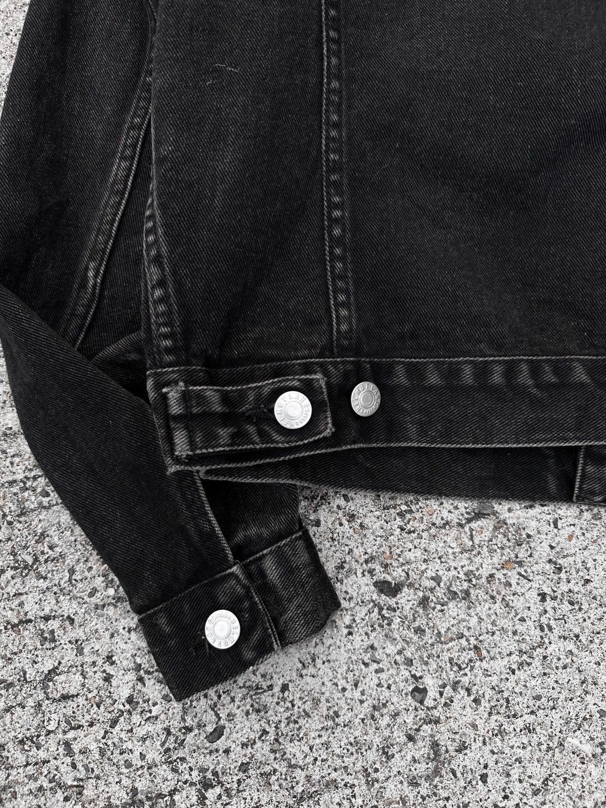 Helmut Lang Helmut Lang AW97 Faded Black Denim Jacket Size US M / EU 48-50 / 2 - 13 Thumbnail