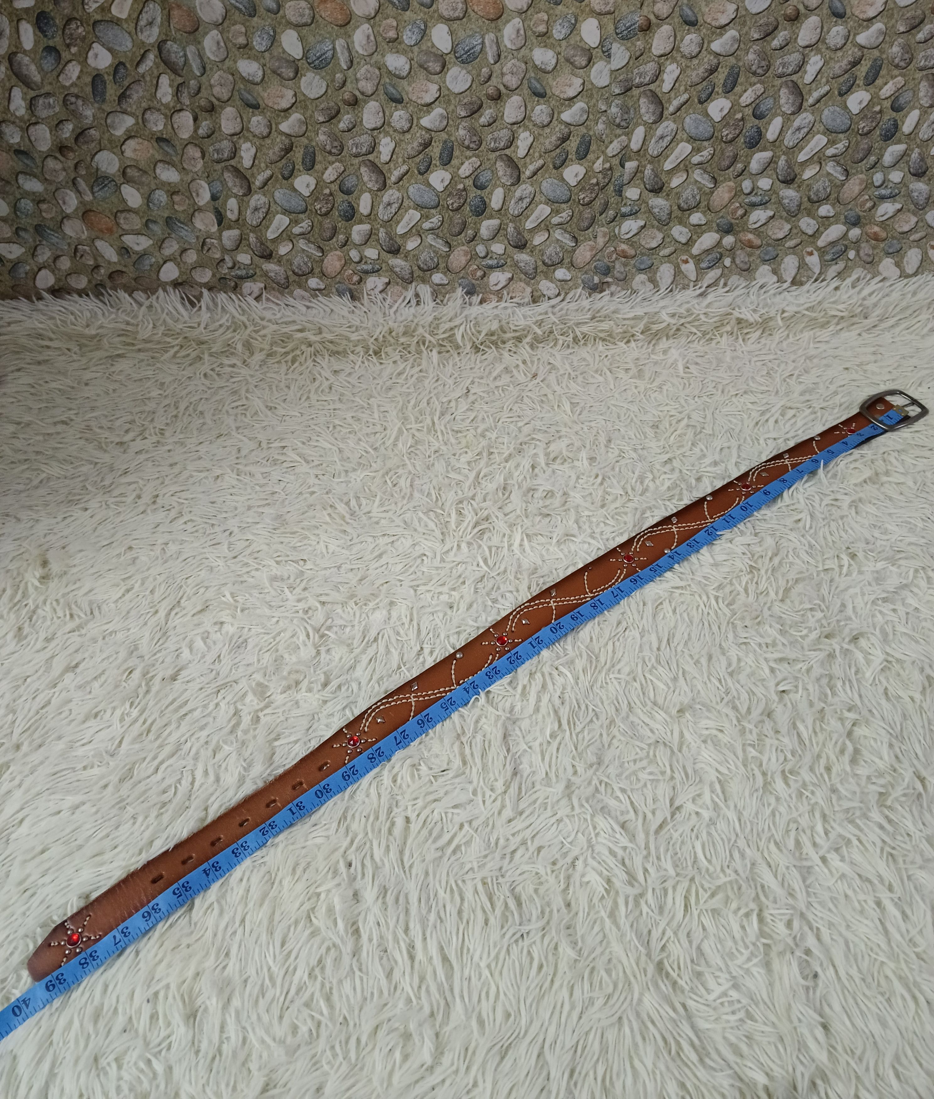 Hawk HAWK COMPANY STUDD LEATHER BELT Size ONE SIZE - 5 Thumbnail