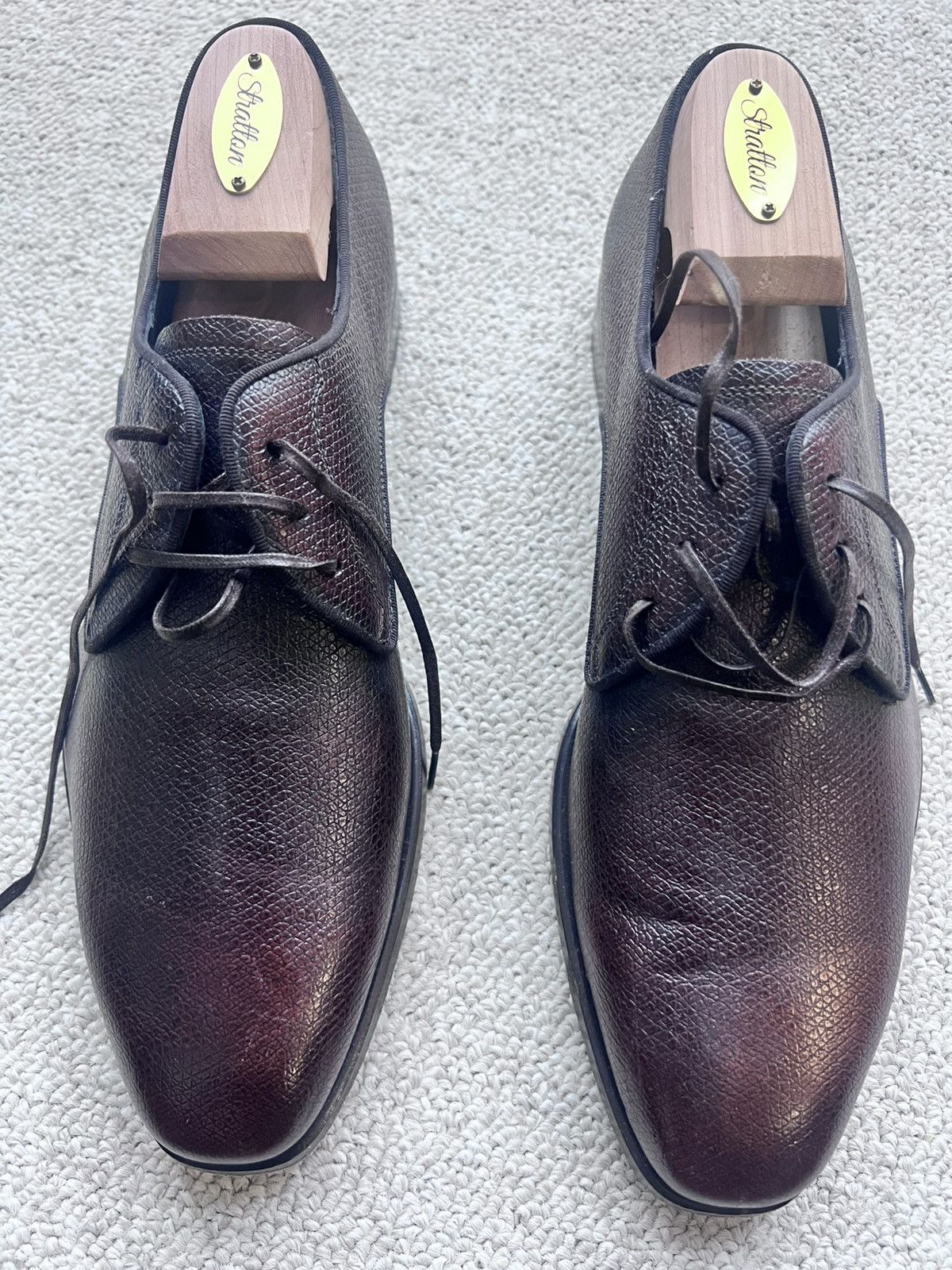 Salvatore Ferragamo Salvatore Ferragamo Boston Men's Oxford Dress Shoe Size US 8 / EU 41 - 5 Thumbnail
