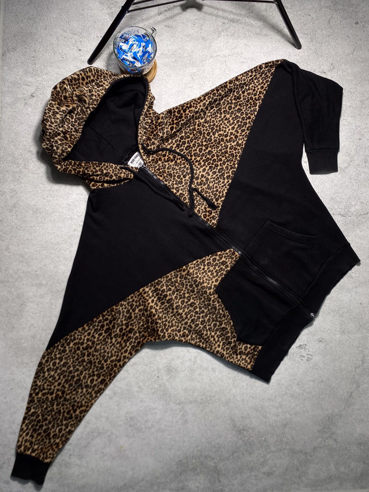 Japanese Brand Rock Candy Leopard Zip Hoodie Lgb Punk Style Size ONE SIZE - 16 Thumbnail
