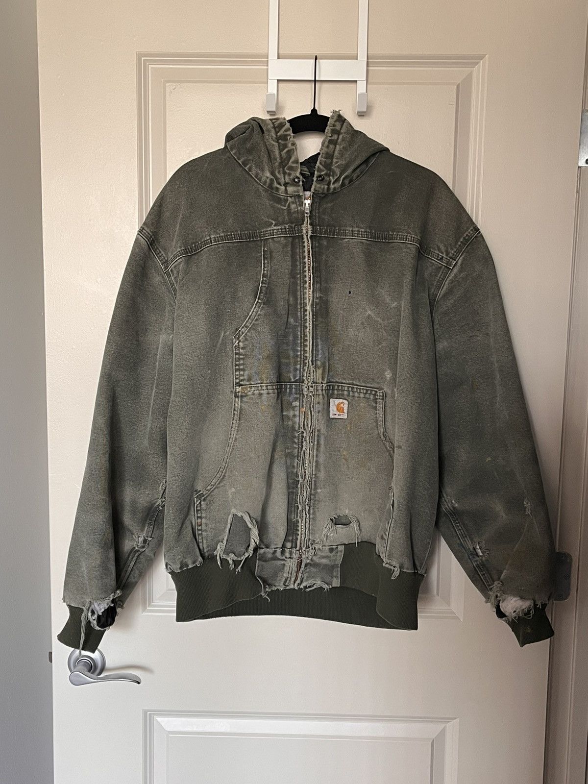 Carhartt × Vintage Thrashed Carhartt Size US XL / EU 56 / 4 - 1 Thumbnail
