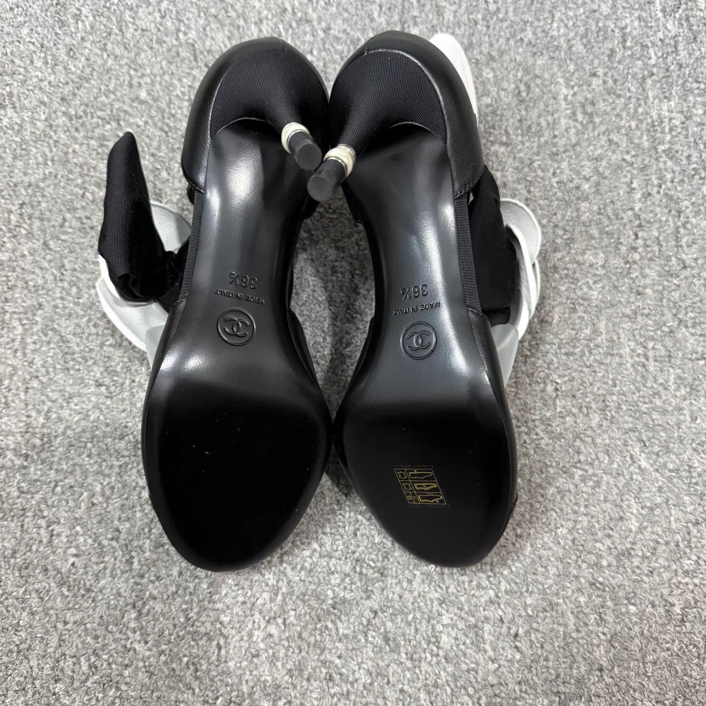 Chanel Chanel Camellia High Heel Sandals Unused 36.5 Size US 6 / IT 36 - 7 Thumbnail