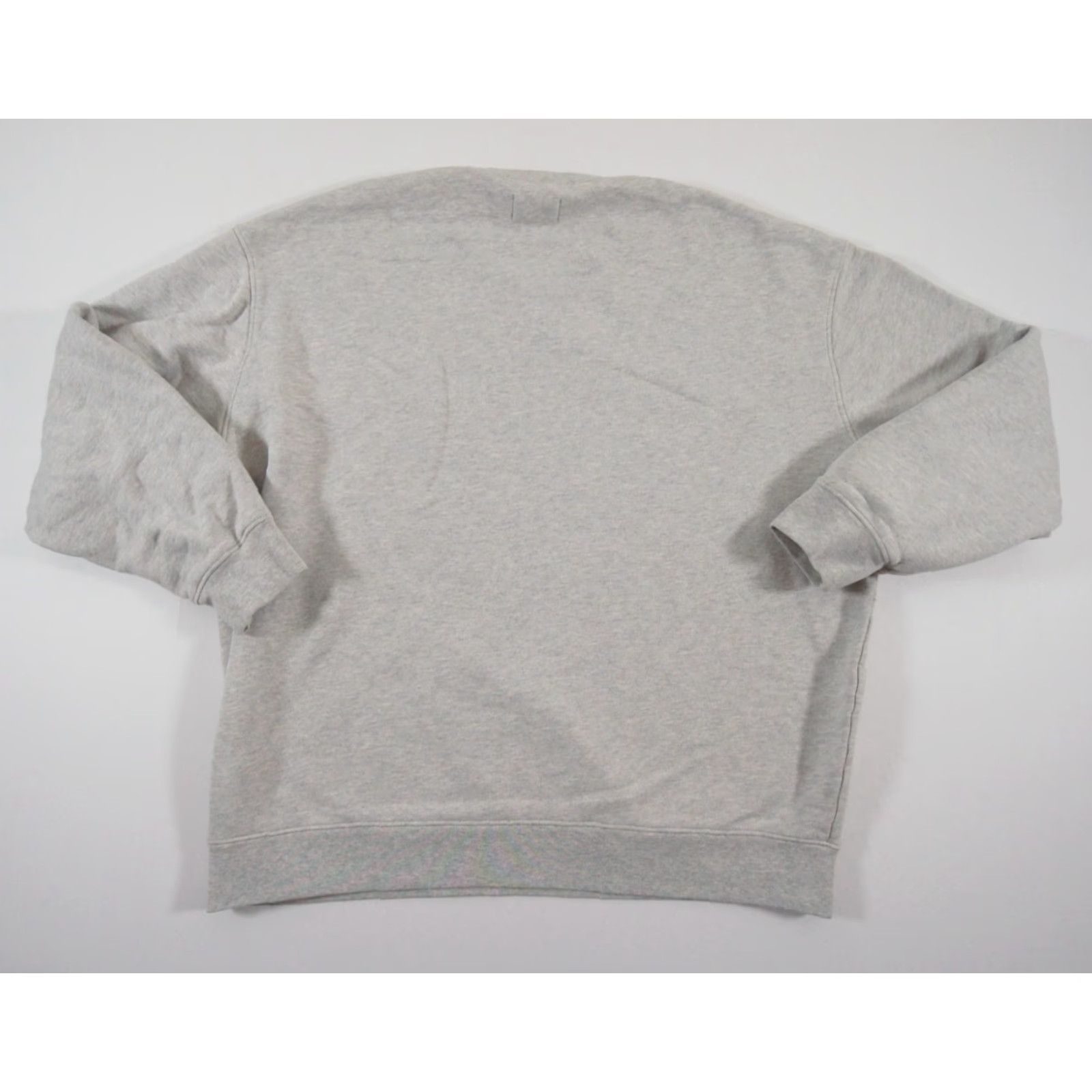 Vintage VINTAGE Mate Women's Sweatshirt Pullover Crew Neck Oversized Casual Fleece Solid XS/S Gray Ladies Size S / US 4 / IT 40 - 6 Thumbnail