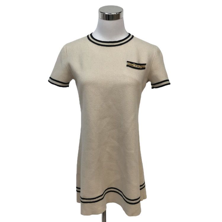 Gucci Gucci Wool Knit Short Sleeve Top Size L Size L / US 10 / IT 46 - 1 Thumbnail
