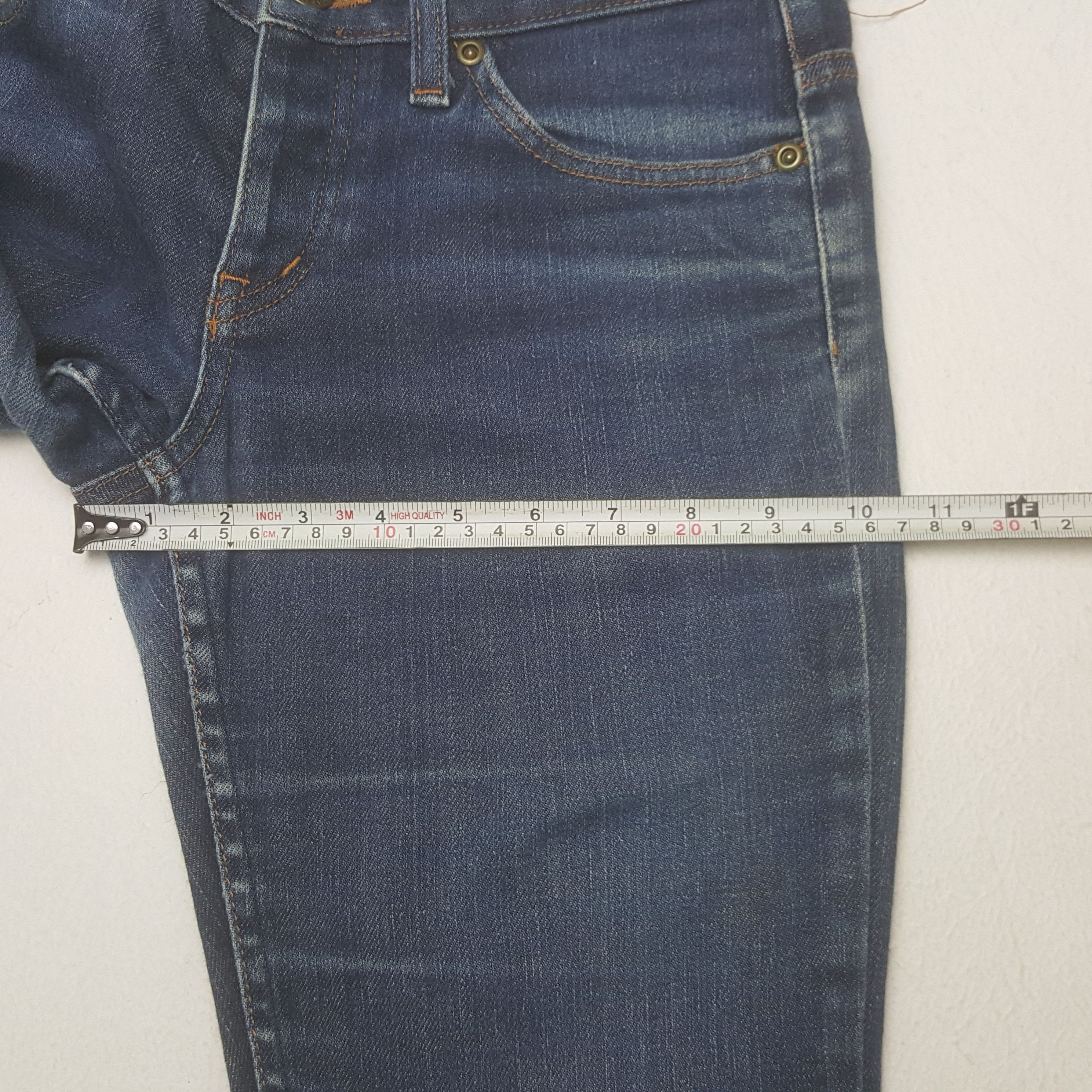 Hysteric Glamour × If Six Was Nine × Vintage Vintage Hysteric Glamour Custom Logo Pocket Denim Jeans Size 27" / US 4 / IT 40 - 9 Thumbnail