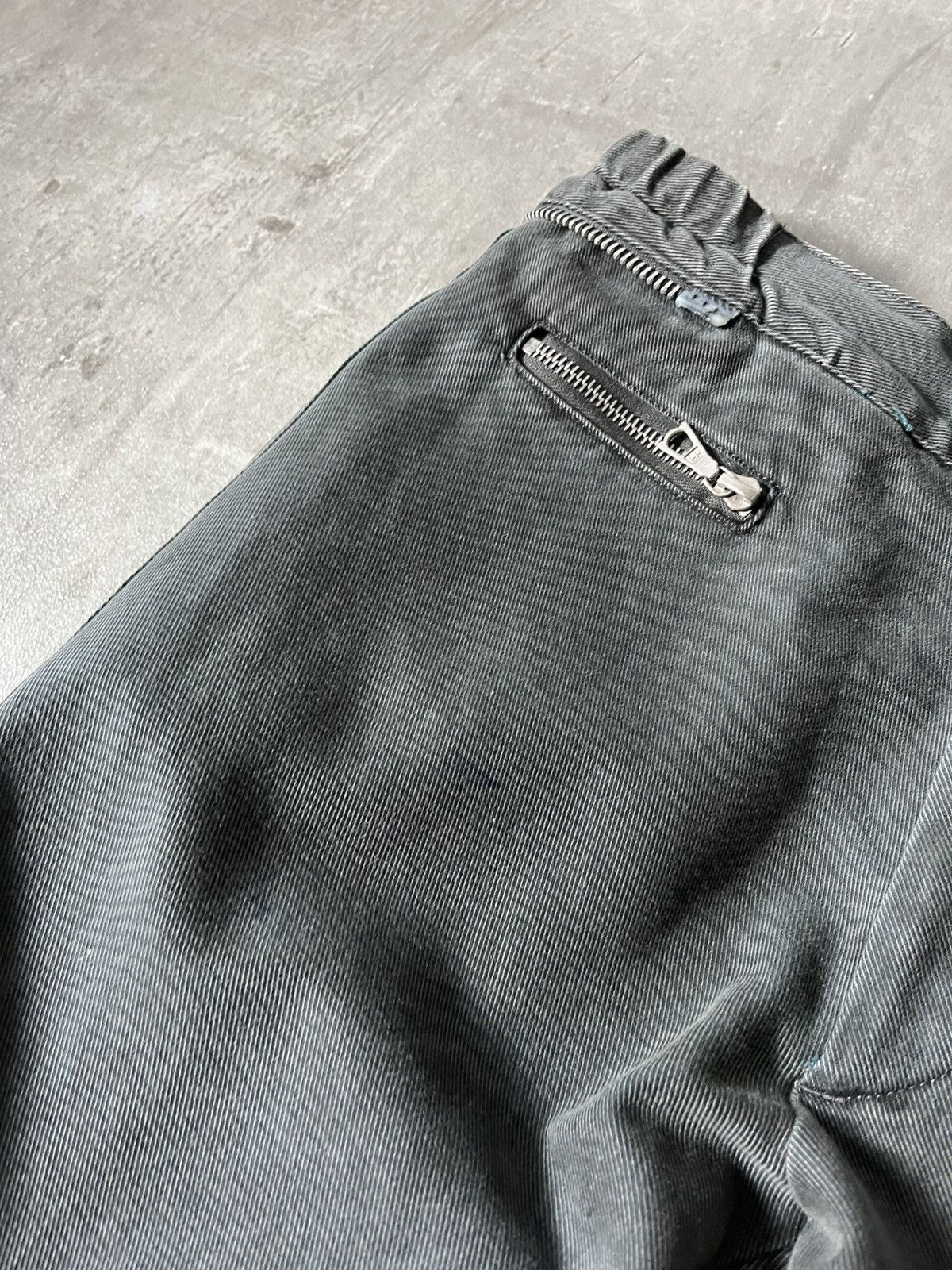 Dries Van Noten Dries Van Noten Biker moto khaki pants A/W 14 Size US 32 / EU 48 - 8 Thumbnail
