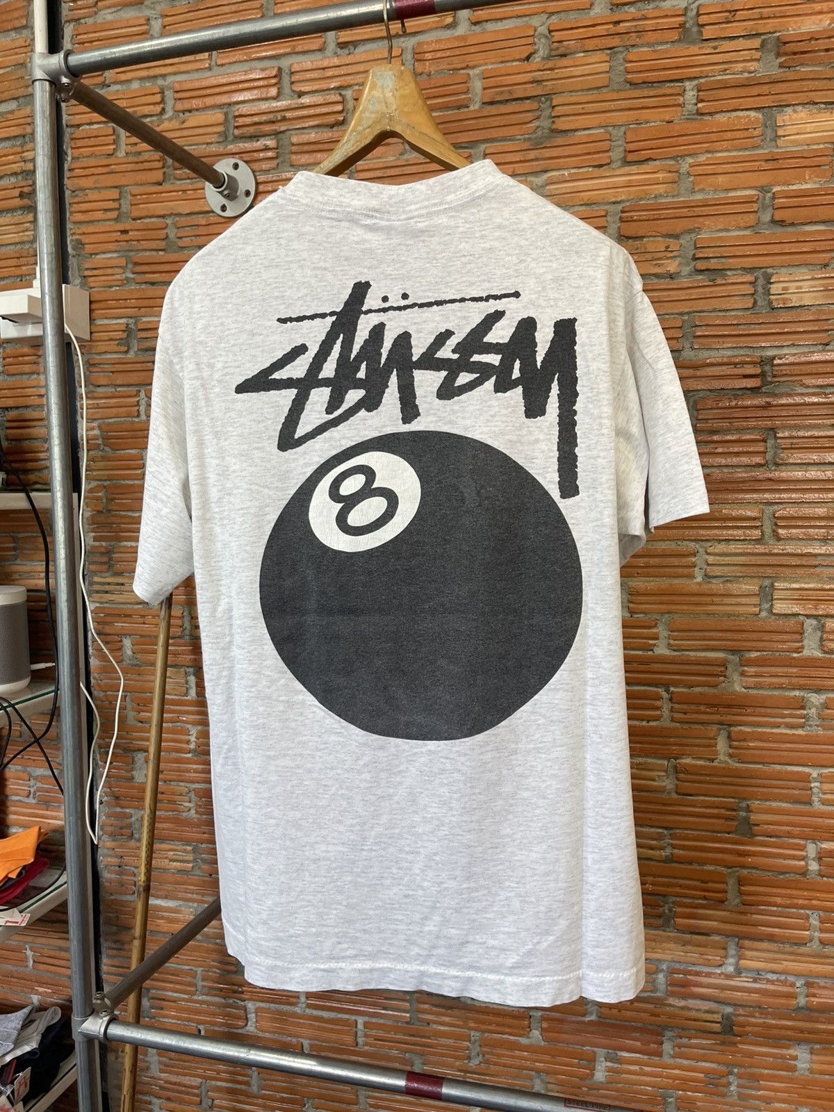 Stussy Vintage Stussy 80s Eightball T shirt L Size US L / EU 52-54 / 3 - 2 Thumbnail