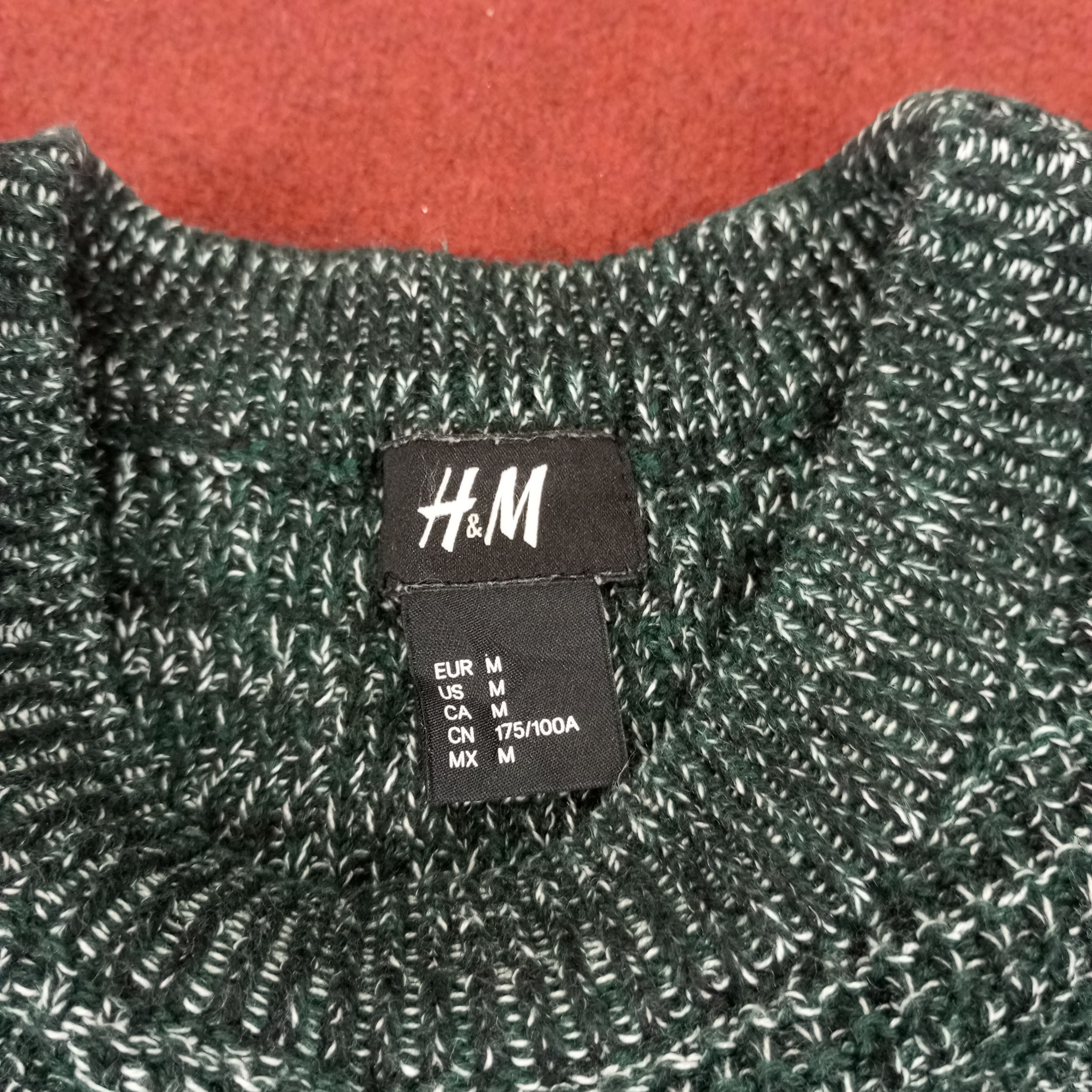 H&M × Vintage H&M Knitwear Sweater Plain Design Style Size US L / EU 52-54 / 3 - 5 Thumbnail