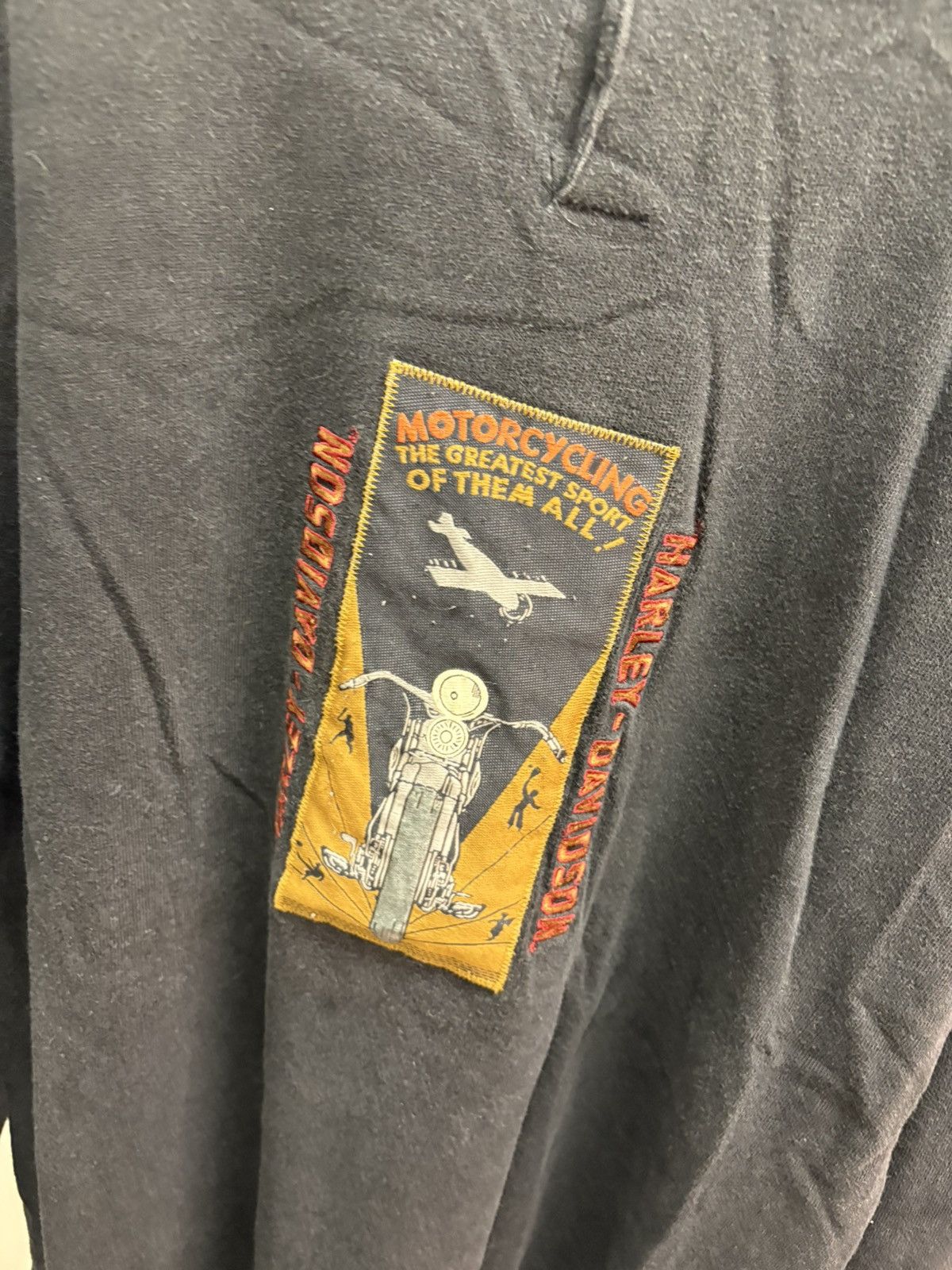 Harley Davidson × Vintage Vintage Harley Davidson long sleeve Size US L / EU 52-54 / 3 - 3 Thumbnail