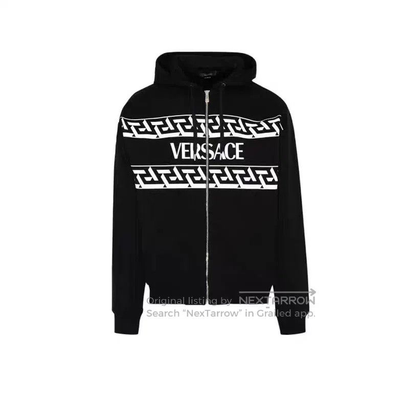 Versace Versace Men's logo hooded sweatshirt Size US M / EU 48-50 / 2 - 4 Thumbnail