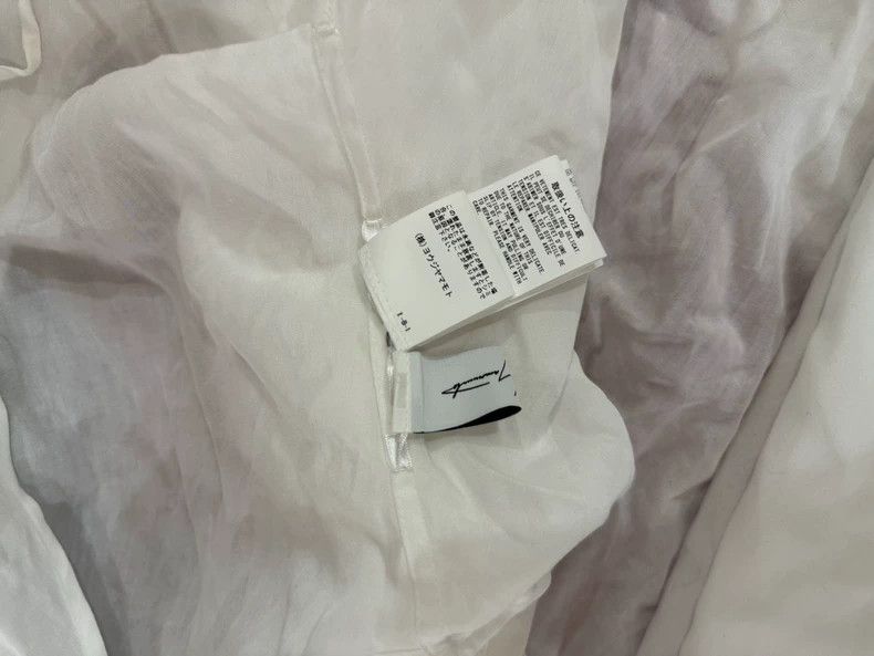 Yohji Yamamoto yohji yamamoto 25SS Recycled Fiber Asymmetric Shirt 2504-Ne Size US S / EU 44-46 / 1 - 4 Thumbnail