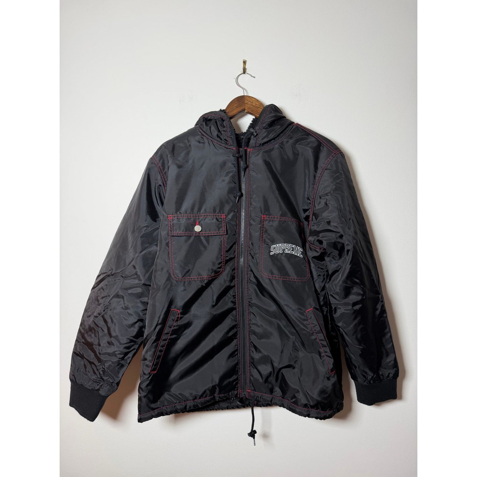 Nike × Supreme 2025 Supreme x Nike Black Zip Up Jacket Unreleased