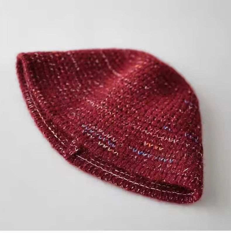 Other Autumn Winter Korean Thread Knitted Basin Hat Size ONE SIZE - 3 Thumbnail
