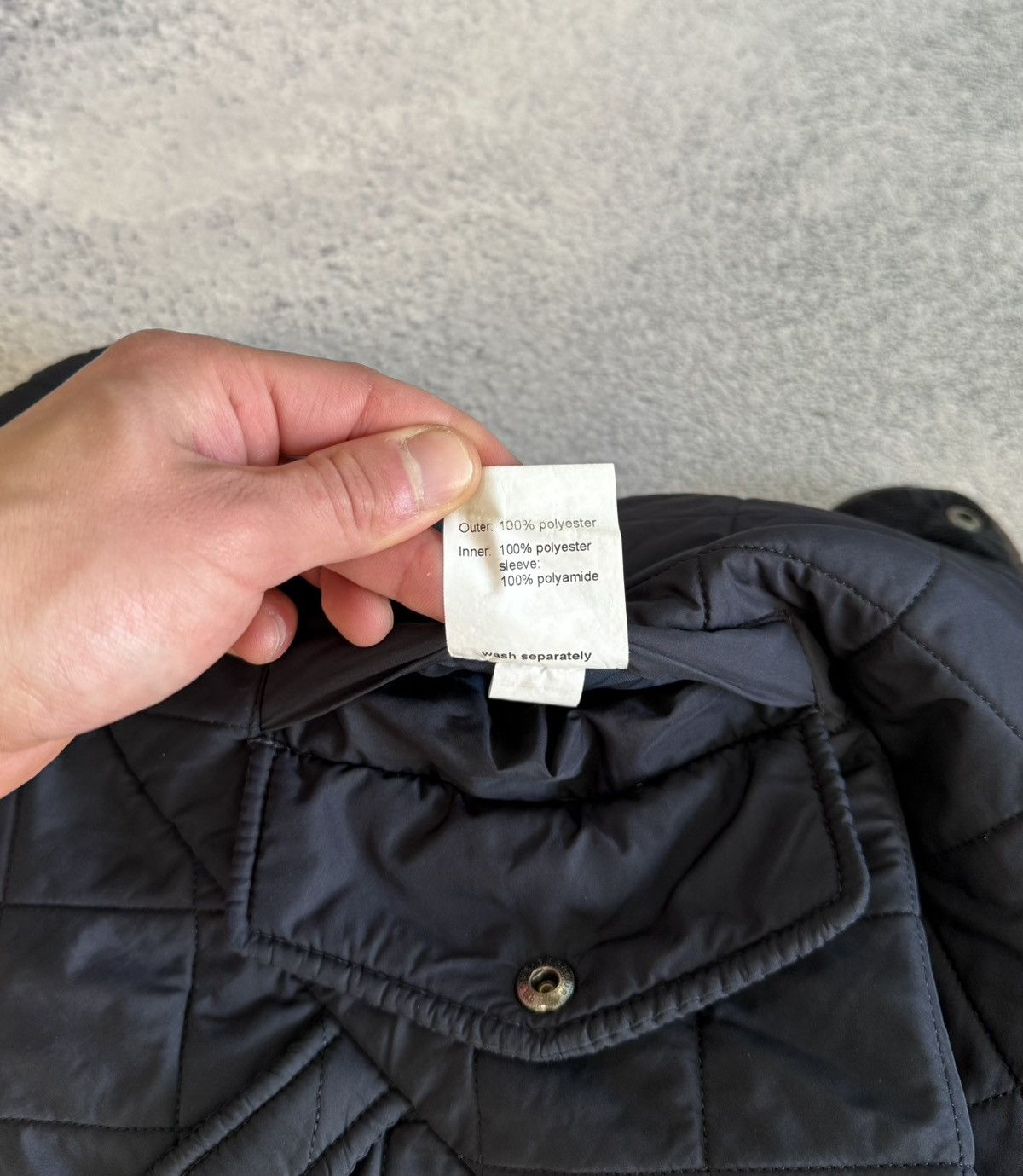 Barbour Barbour Powell Quilted Jacket Men S Black Brown Trim Classic Size US S / EU 44-46 / 1 - 9 Thumbnail