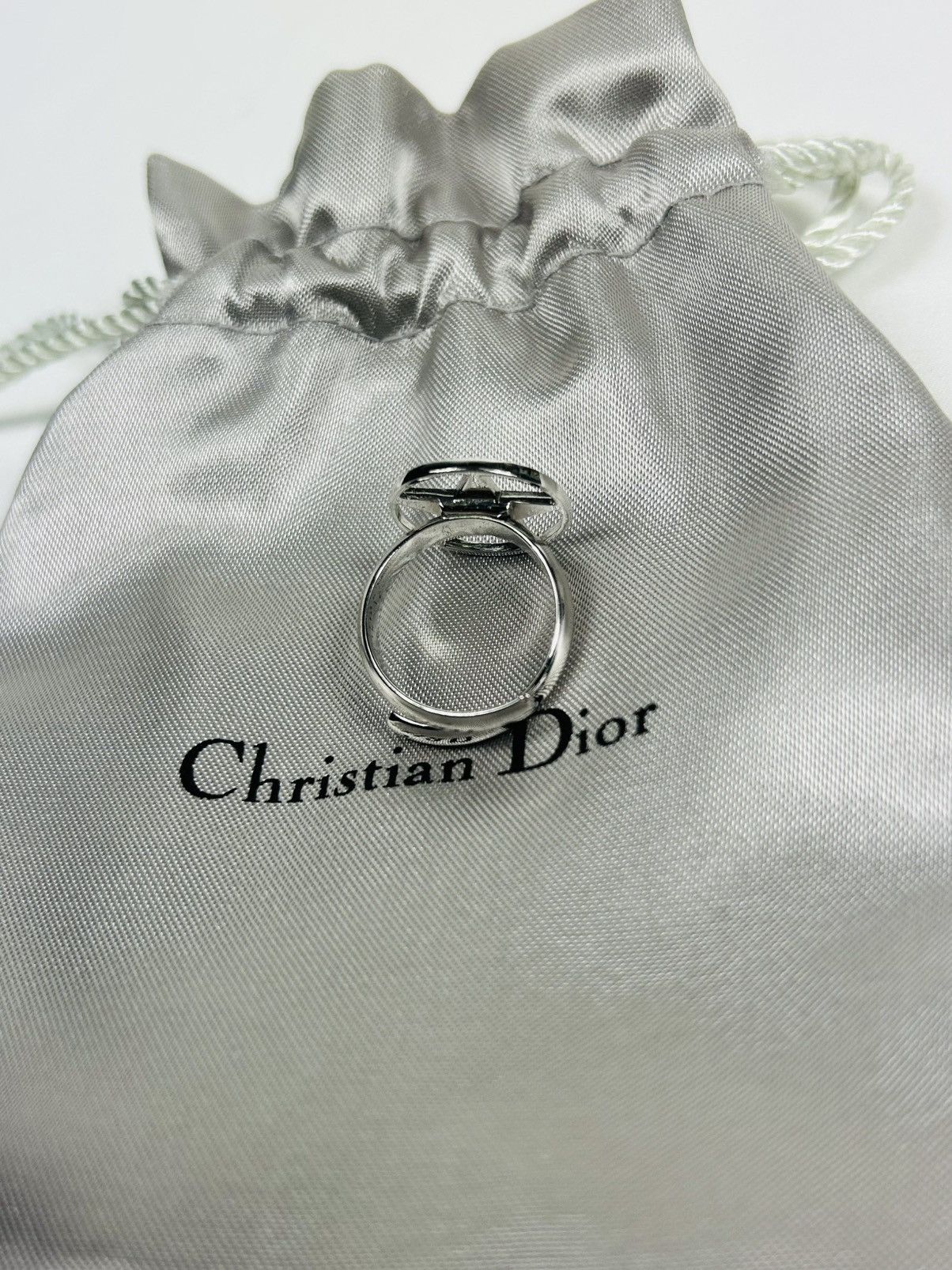 Dior Dior Blue Star Logo Ring One Size Size ONE SIZE - 6 Thumbnail
