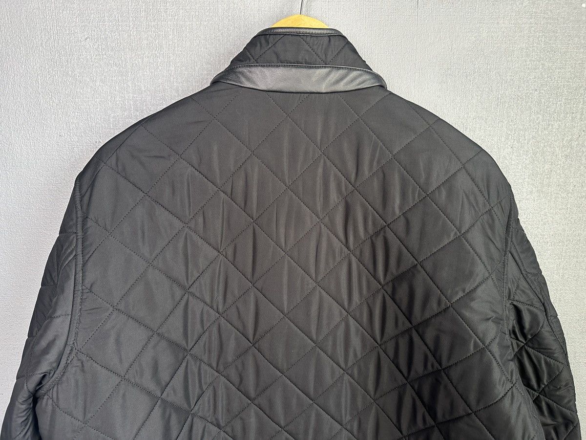 Barbour Men’s BARBOUR Powell Quilted Black Field Jacket Insulated Size US L / EU 52-54 / 3 - 12 Thumbnail