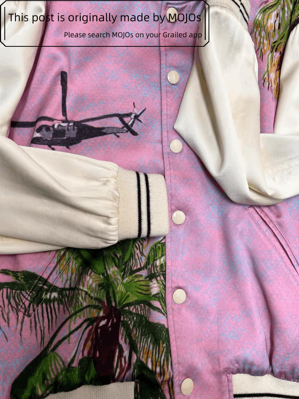 Celine Sz 48 Celine 23SS Chopper & Beach Satin Jacket Size US M / EU 48-50 / 2 - 5 Thumbnail