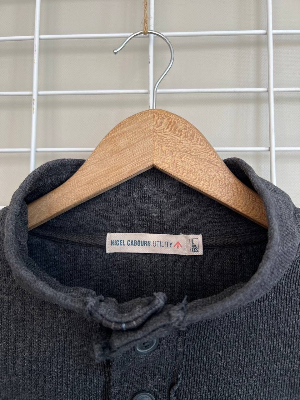 Nigel Cabourn Nigel Cabourn Collared Pullover Mens Size L Vintage Sweater Size US L / EU 52-54 / 3 - 11 Thumbnail