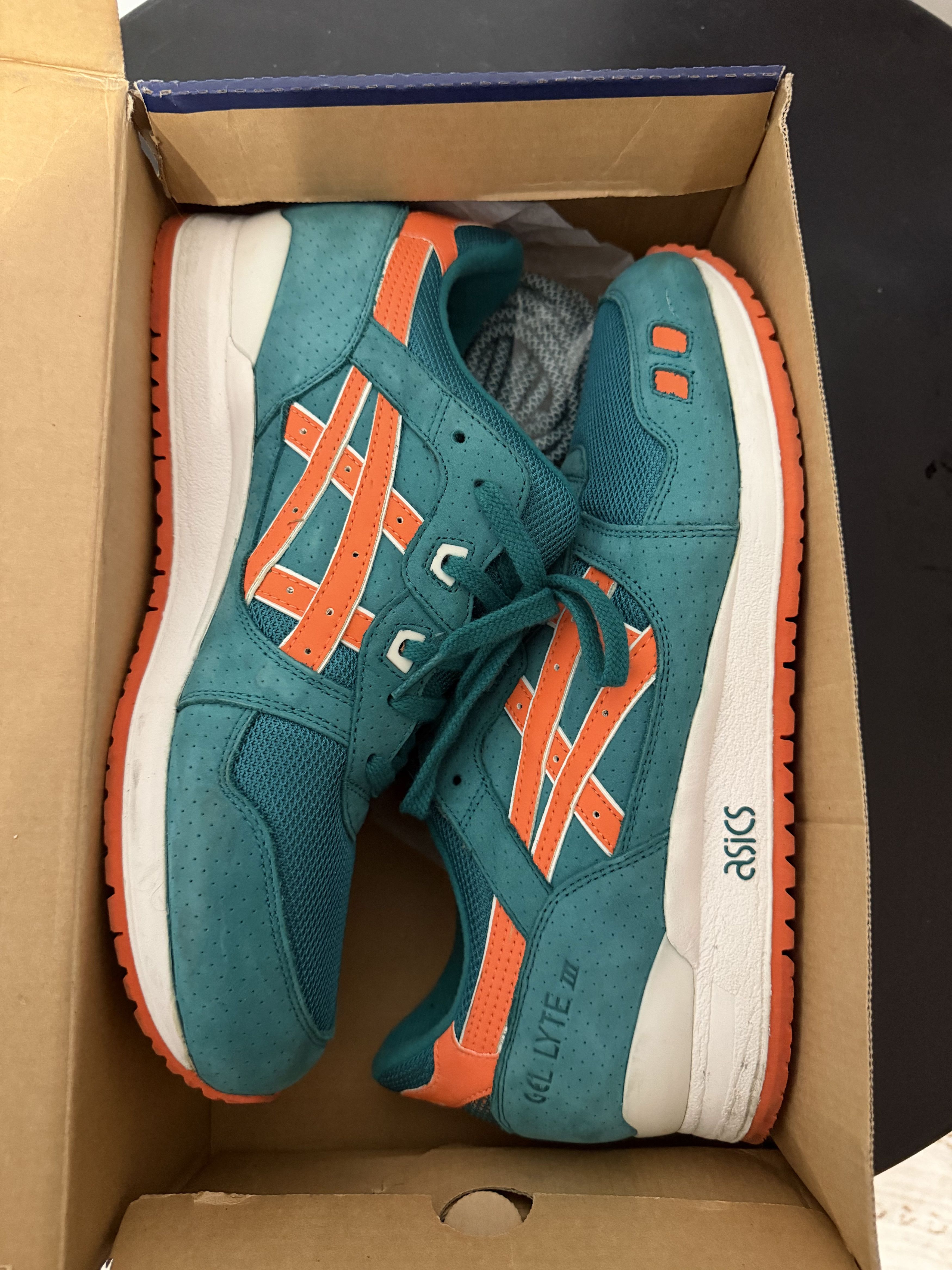 Asics × Kith Asics x Kith Gel Lyte III Miami Edition Size US 12 / EU 45 - 2 Thumbnail