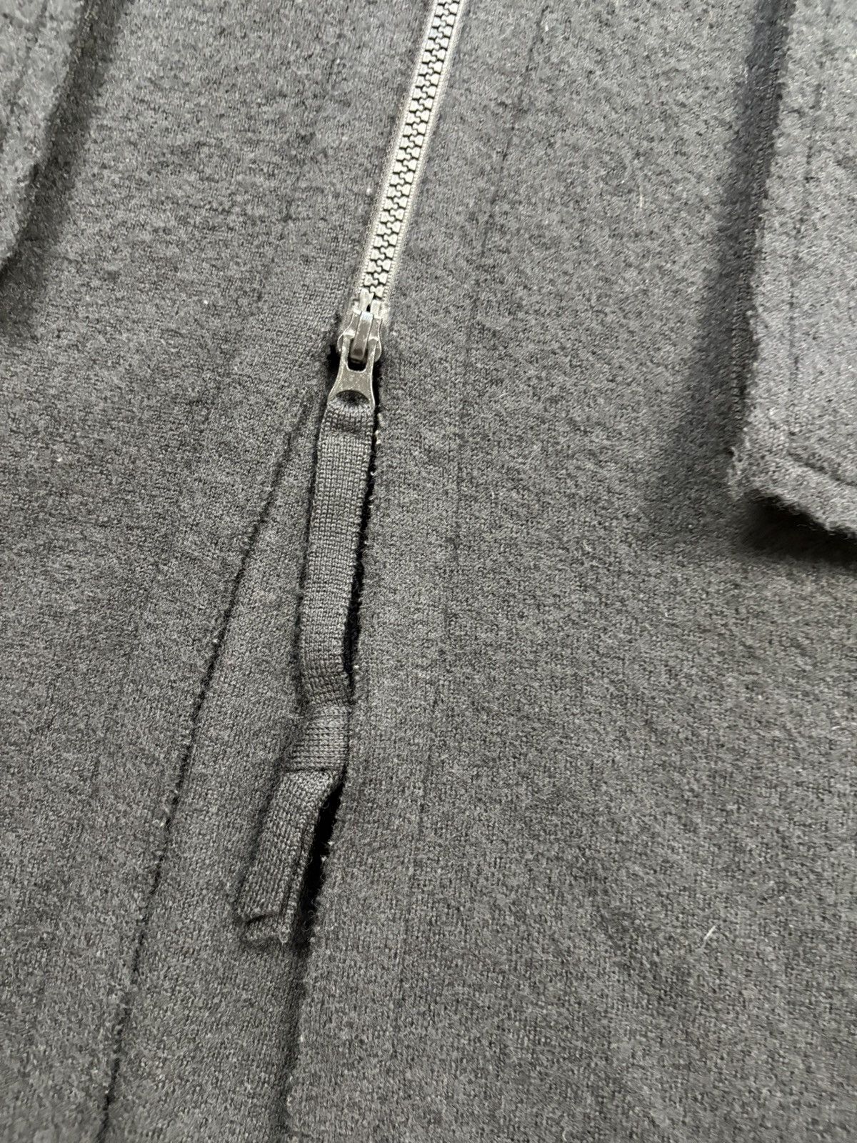 Rundholz Rundholz Wool Long Zip Coat Black Avant Garde Jacket M Size M / US 6-8 / IT 42-44 - 6 Thumbnail