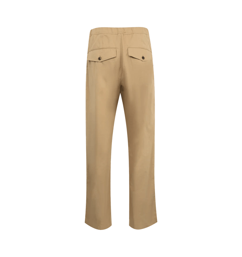Dries Van Noten o1h1sh10525 Drawstring Cargo Trousers in Beige Size US 32 / EU 48 - 2 Thumbnail