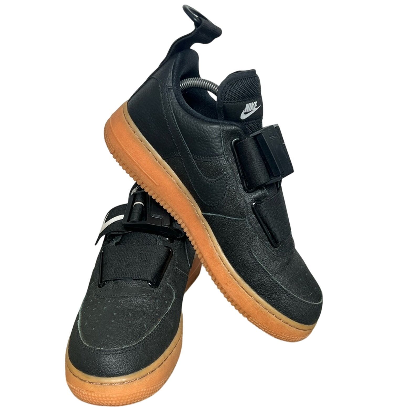 Nike Nike Air Force 1 Utility Sneakers Black Gum Size 9 VNDS Size US 9 / EU 42 - 4 Thumbnail