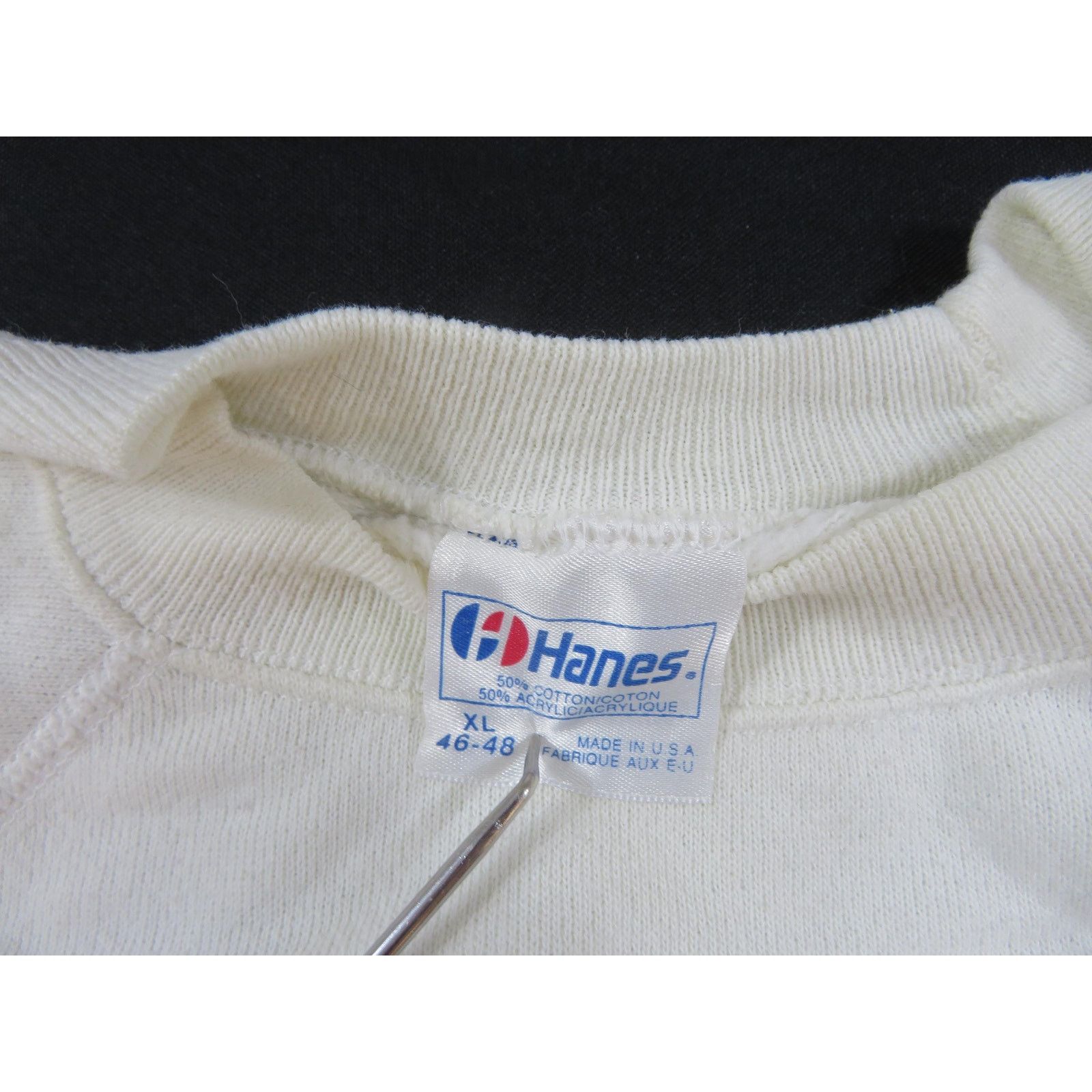 Hanes Polynesian Paradise Sweatshirt WikiWiki Double-Sided XL 80s Size US XL / EU 56 / 4 - 5 Thumbnail
