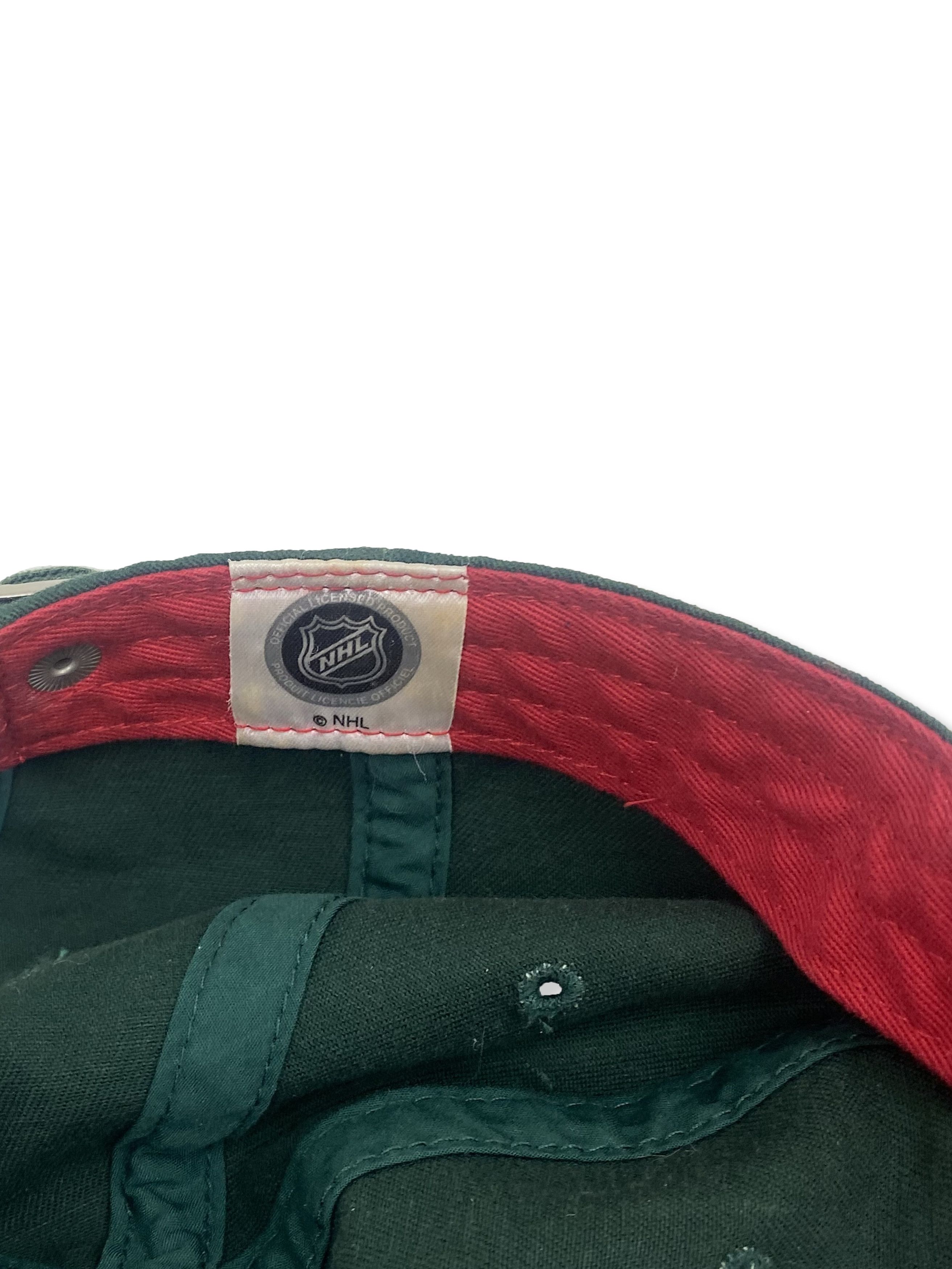Hat Club Vintage MINNESOTA NHL Hockey Green Cap M439 Size ONE SIZE - 8 Thumbnail