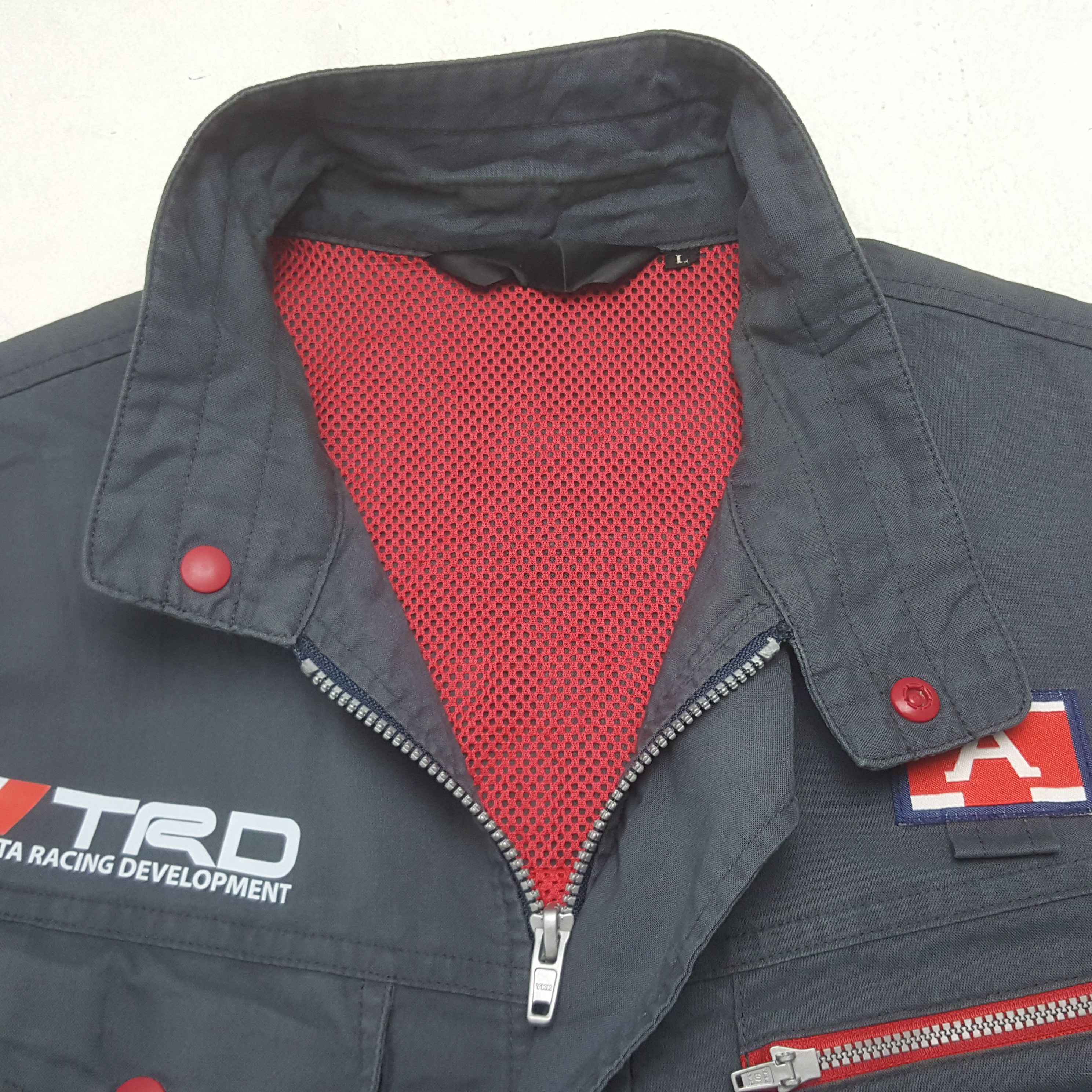 Japanese Brand Vintage Toyota Racing Development Custom Sport Japan Jacket Size US S / EU 44-46 / 1 - 5 Thumbnail