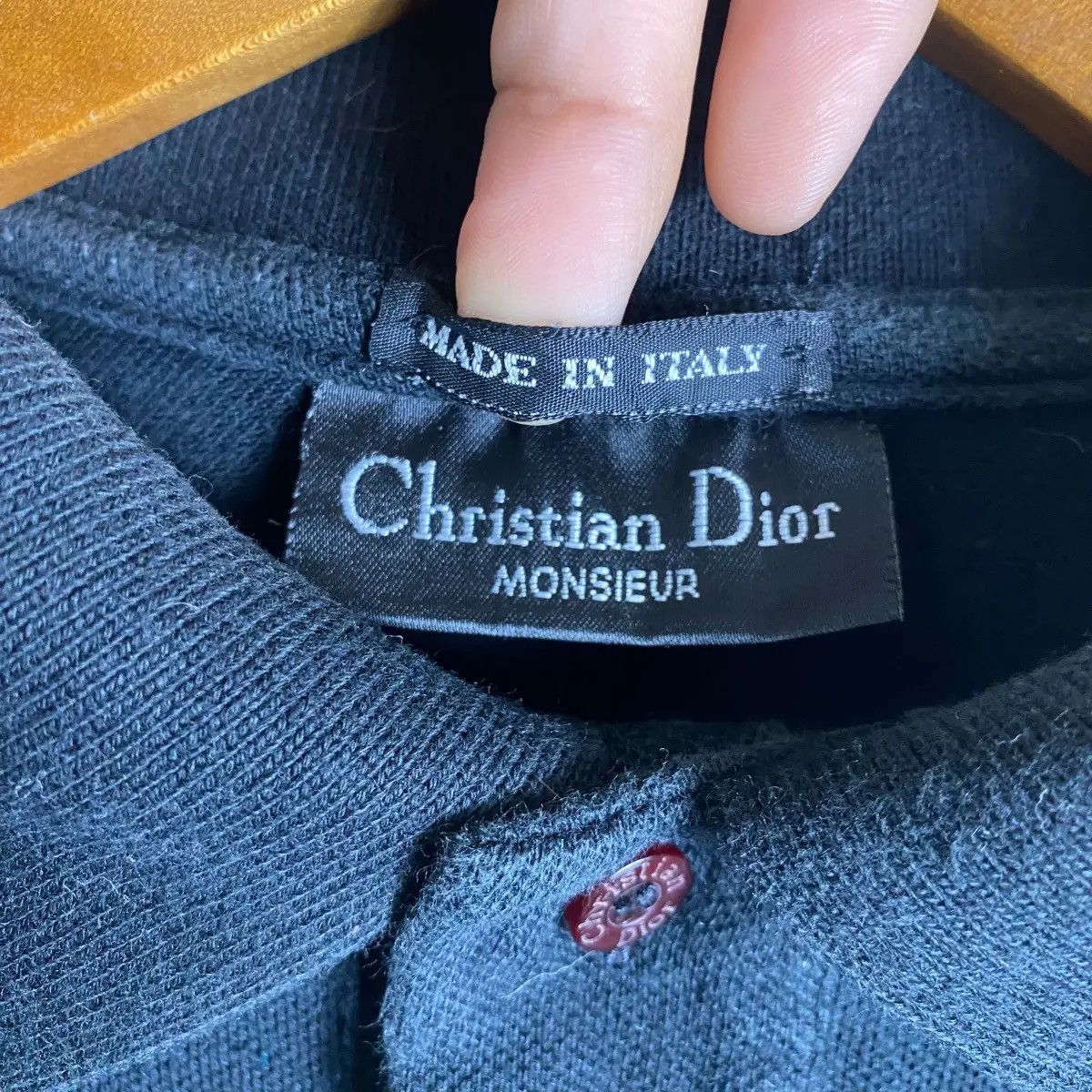 Christian Dior Monsieur Vintage CHRISTIAN DIOR MONSIEUR Basic Logo Polo Shirt Size US M / EU 48-50 / 2 - 5 Thumbnail