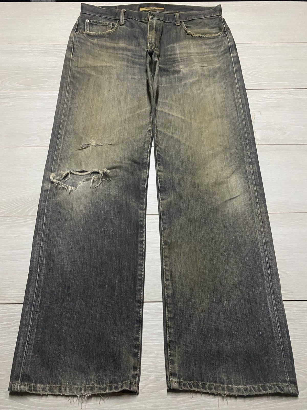 Japanese Brand Vintage Japanese Brand Uniqlo S-003 Baggy Jeans Size US 36 / EU 52 - 1 Thumbnail