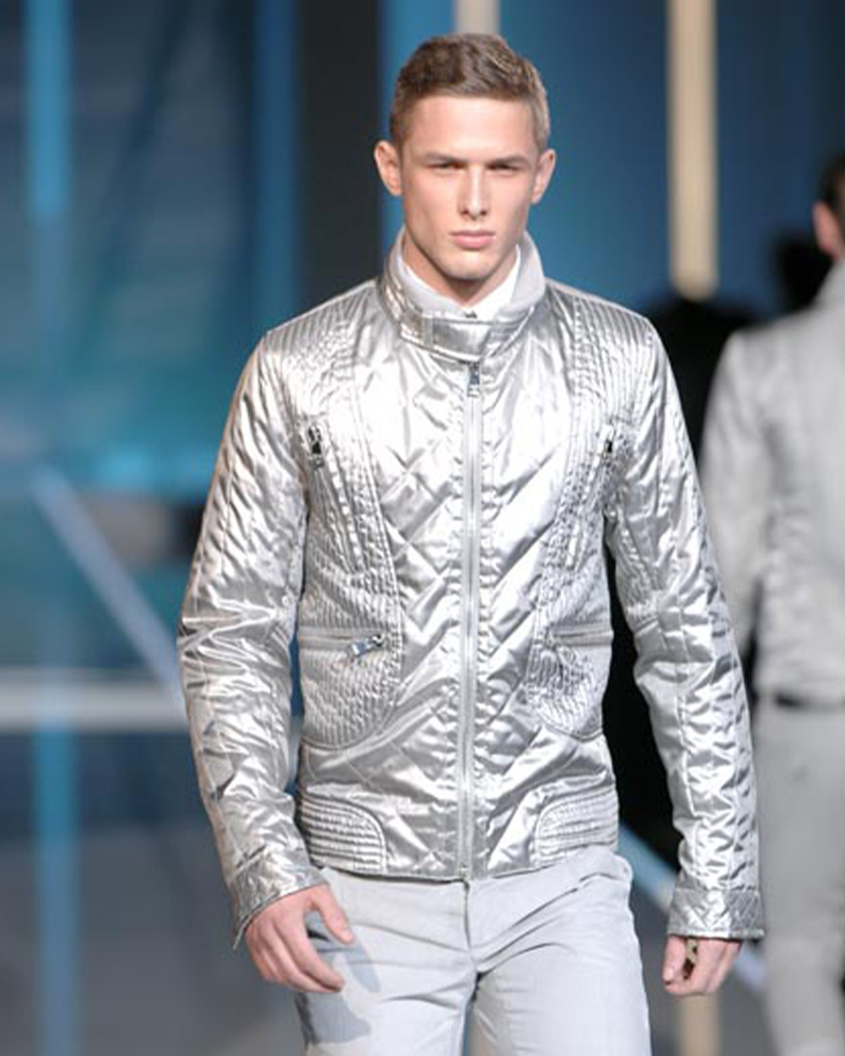 Dolce & Gabbana F/W 2007 Silver Astro Jacket Size US L / EU 52-54 / 3 - 5 Thumbnail