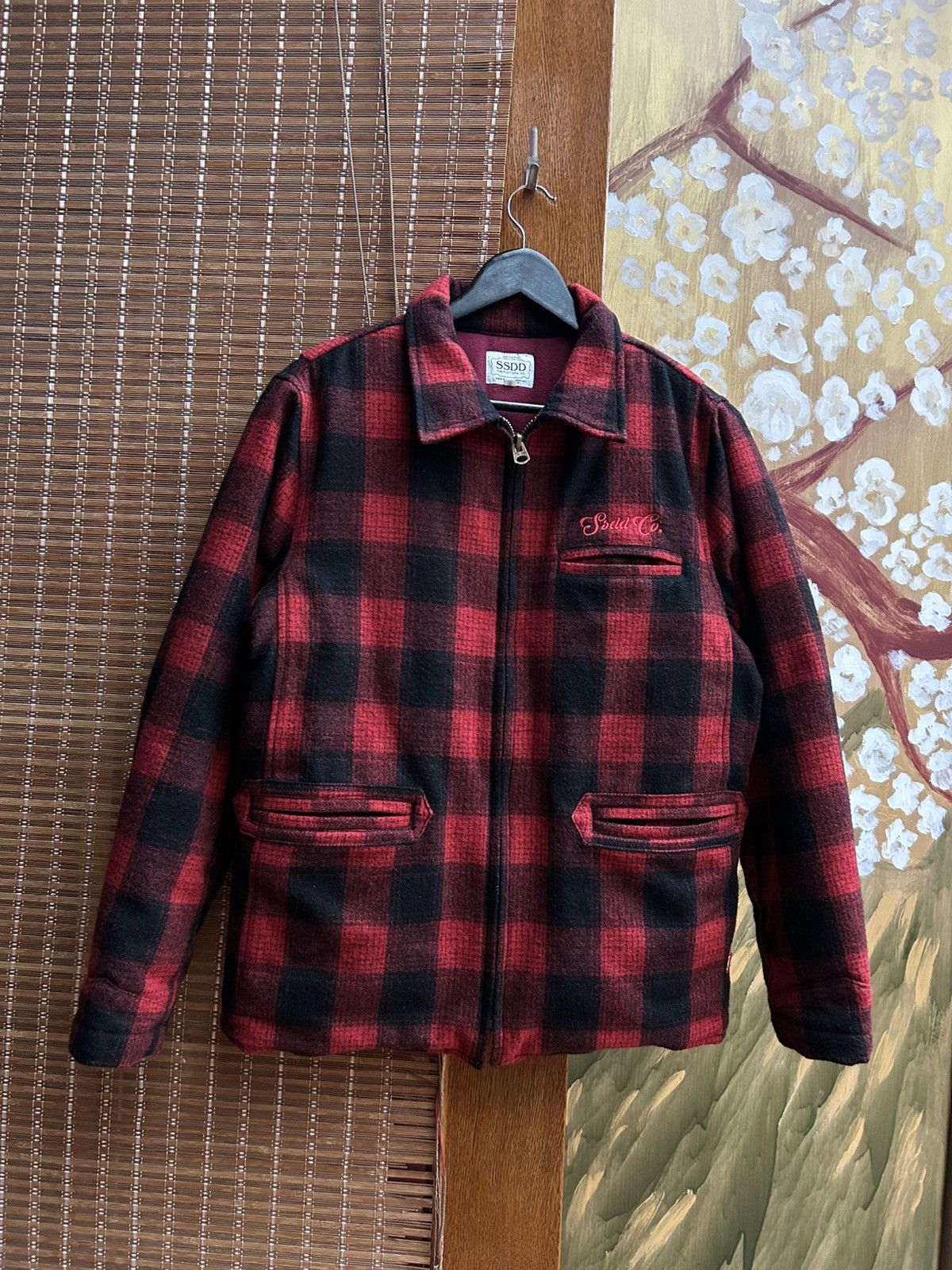 FUCT × Japanese Brand × SSDD FUCT SSDD F/W 2015 Red Buffalo Plaid Work Jacket Talon Zip Size US M / EU 48-50 / 2 - 1 Thumbnail