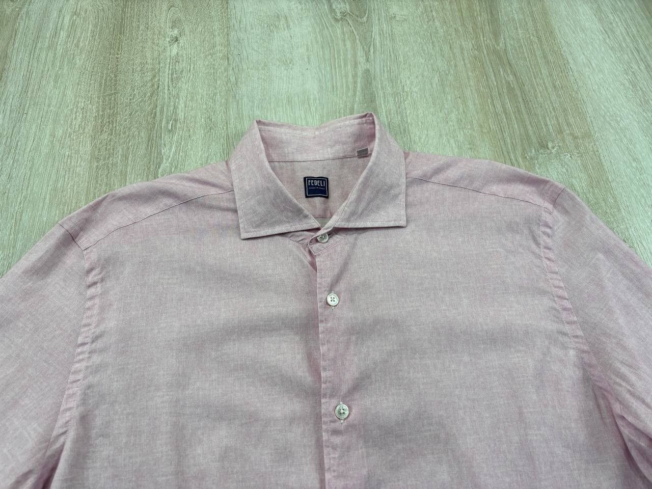 Designer × Fedeli Mens shirt Fedeli Size 44/17 1/2 Size US S / EU 44-46 / 1 - 4 Thumbnail