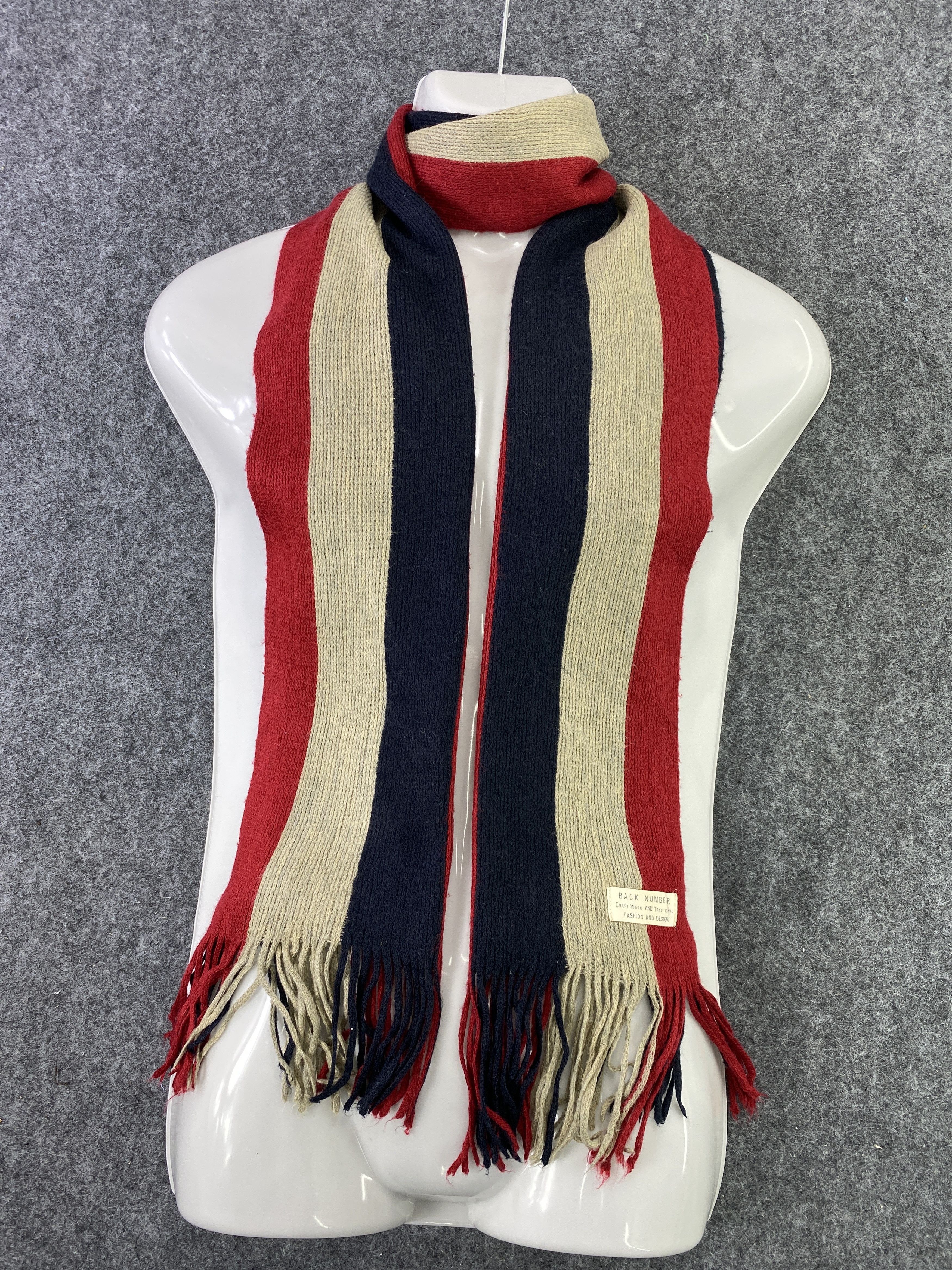 Designer BACK NUMBER Scarf / Muffler / Neckwear -T366 Size ONE SIZE - 2 Thumbnail